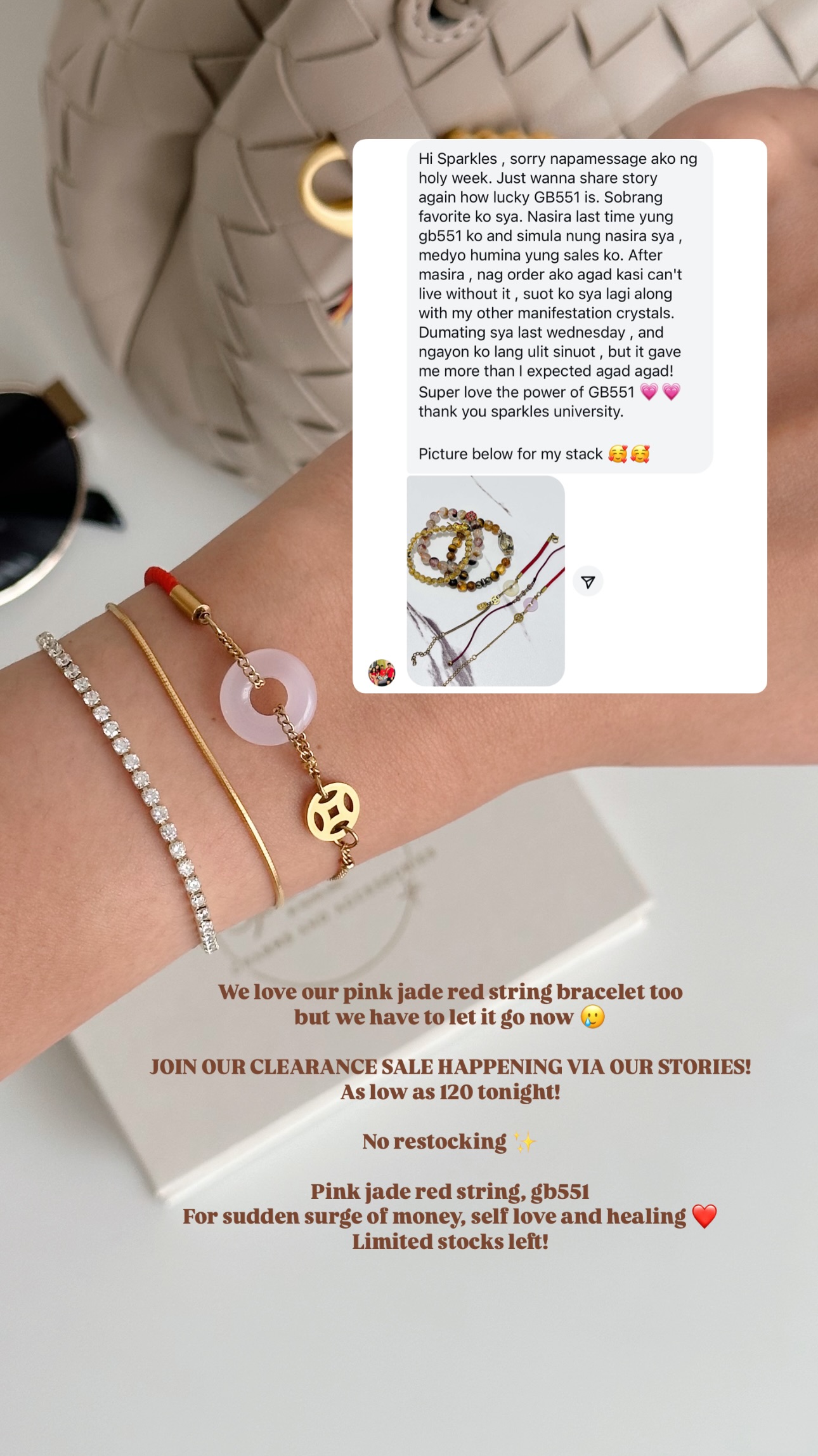 Sparkles by Olivia Manila Facebook ad