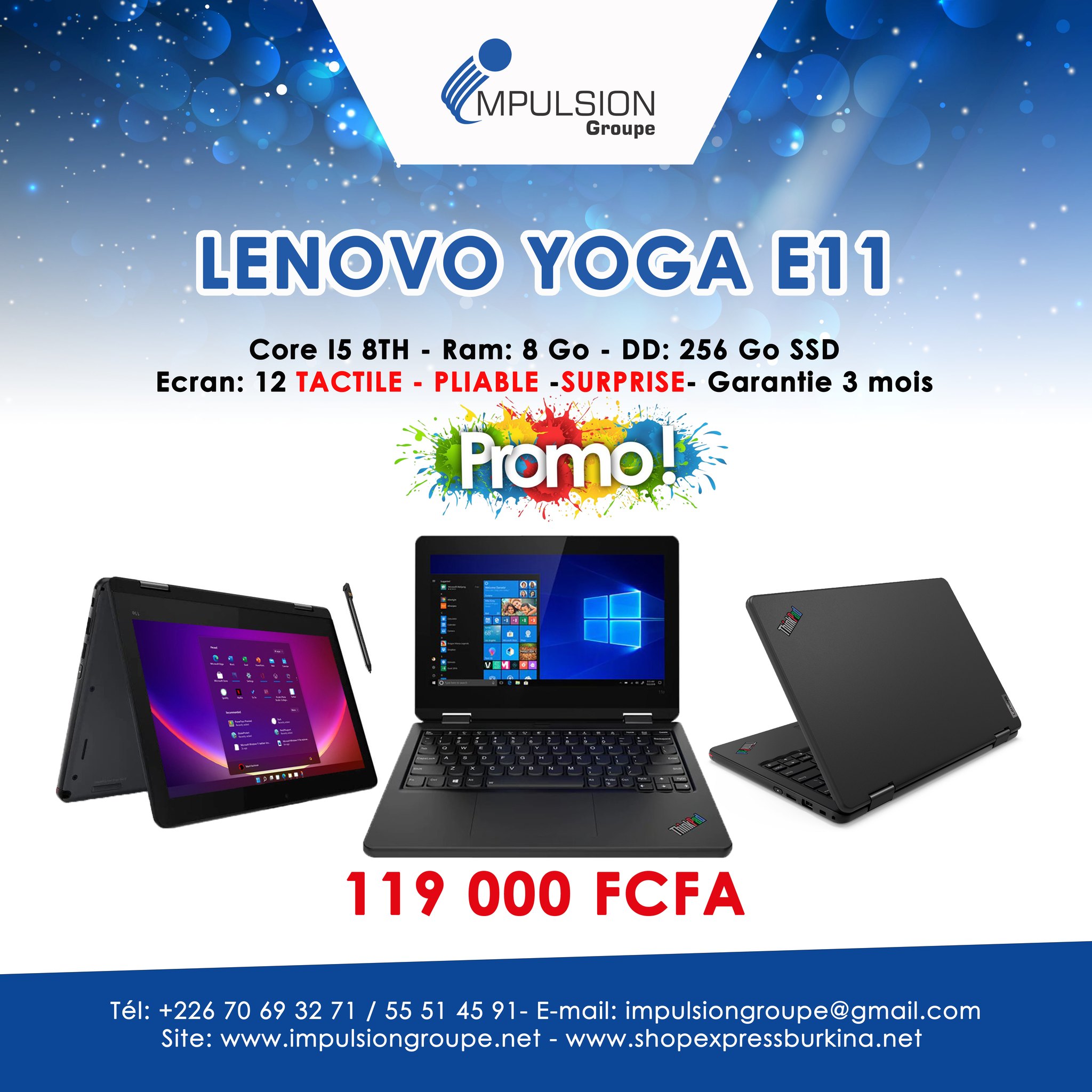 Impulsion groupe Facebook ad: Ordinateurs et Tablettes pour Tous!