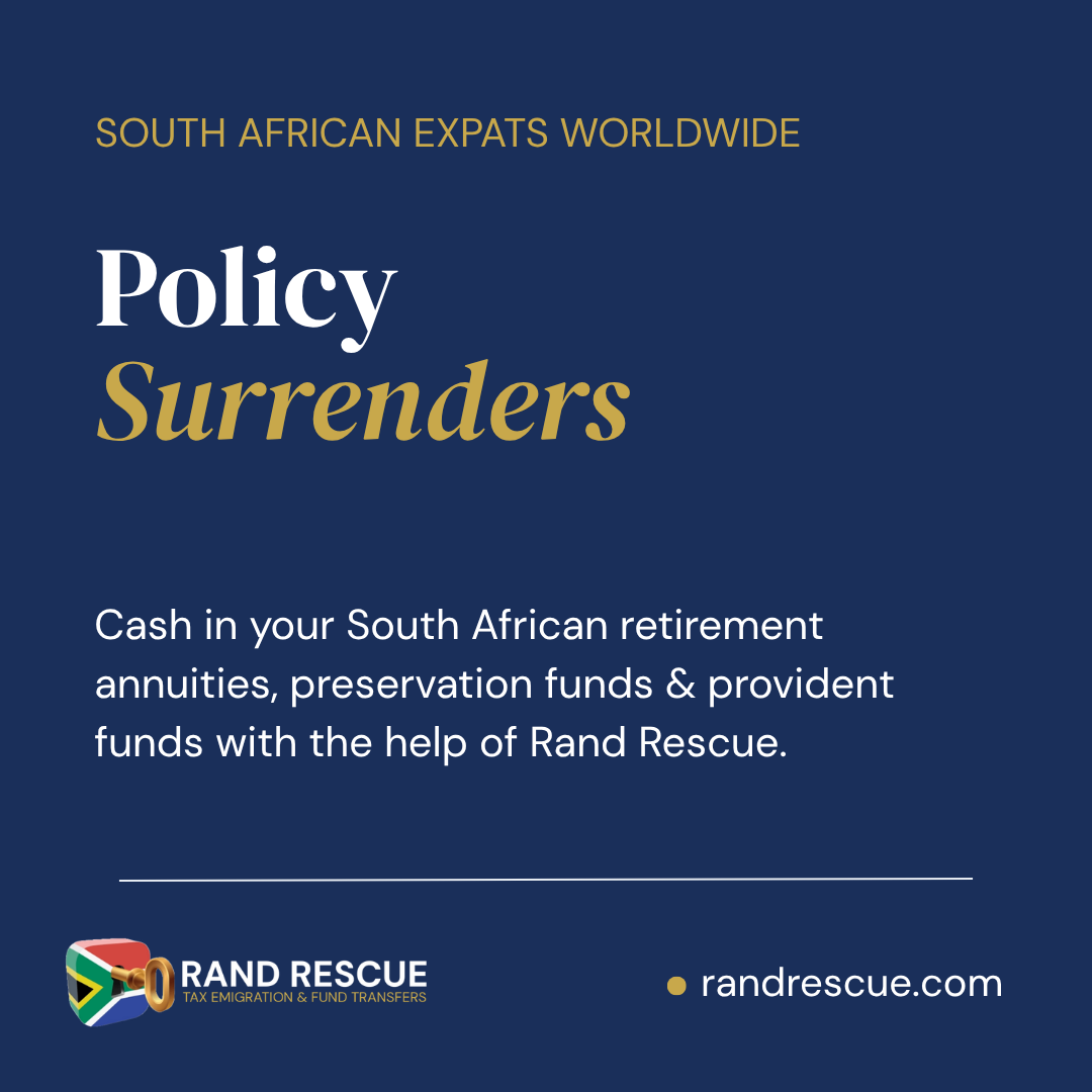 Rand Rescue Facebook ad: End your tax affairs & get your Rands out of South Africa…