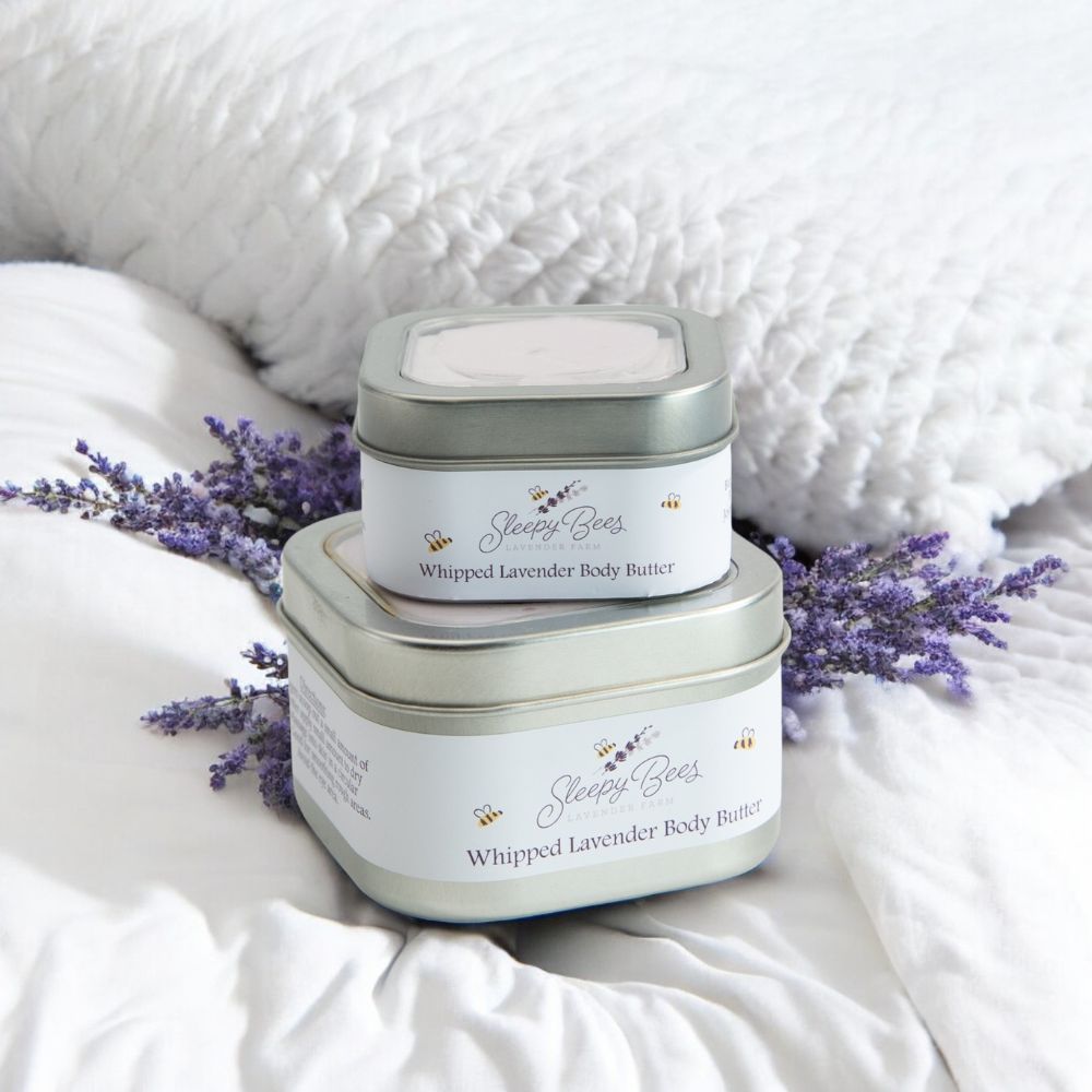 Sleepy Bees Lavender Farm Facebook ad: Do Wonderful Things For Your Mind AND Your Skin With…