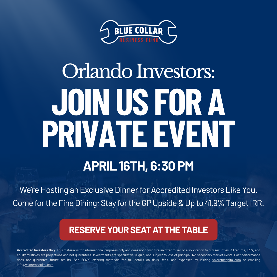 Valorem Capital Facebook ad