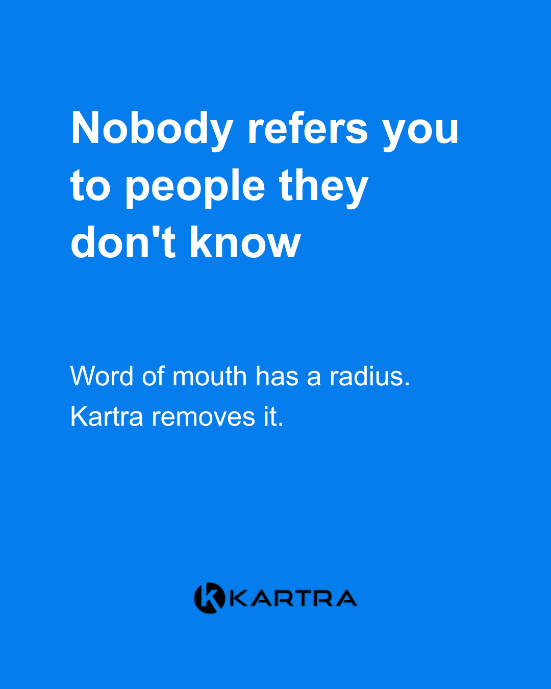 Kartra Facebook ad