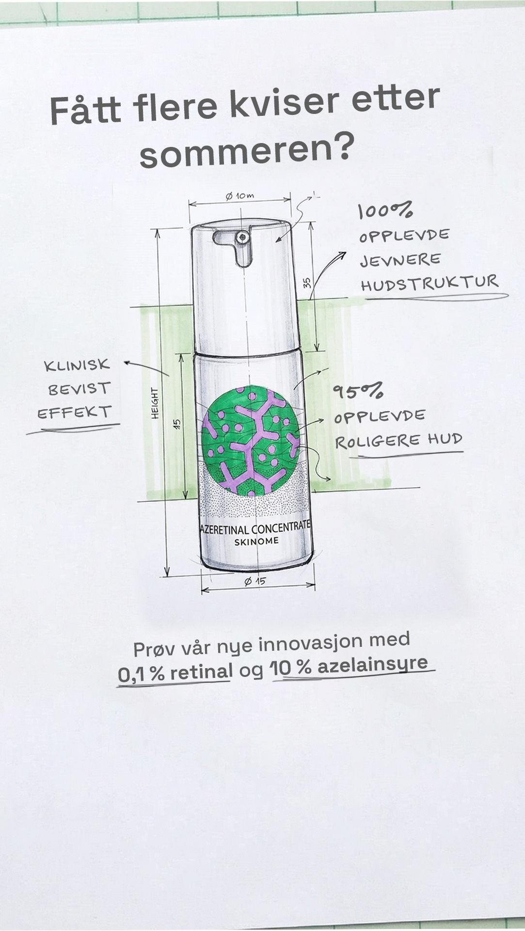 Skinome Facebook ad from Aug 17, 2026
