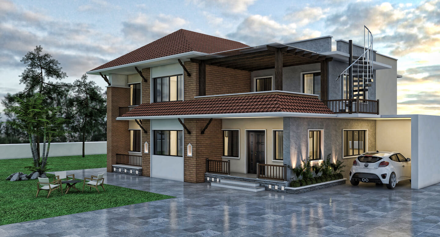 KSM Services Facebook ad: Build Your Dream Home with KSM Services Pvt.