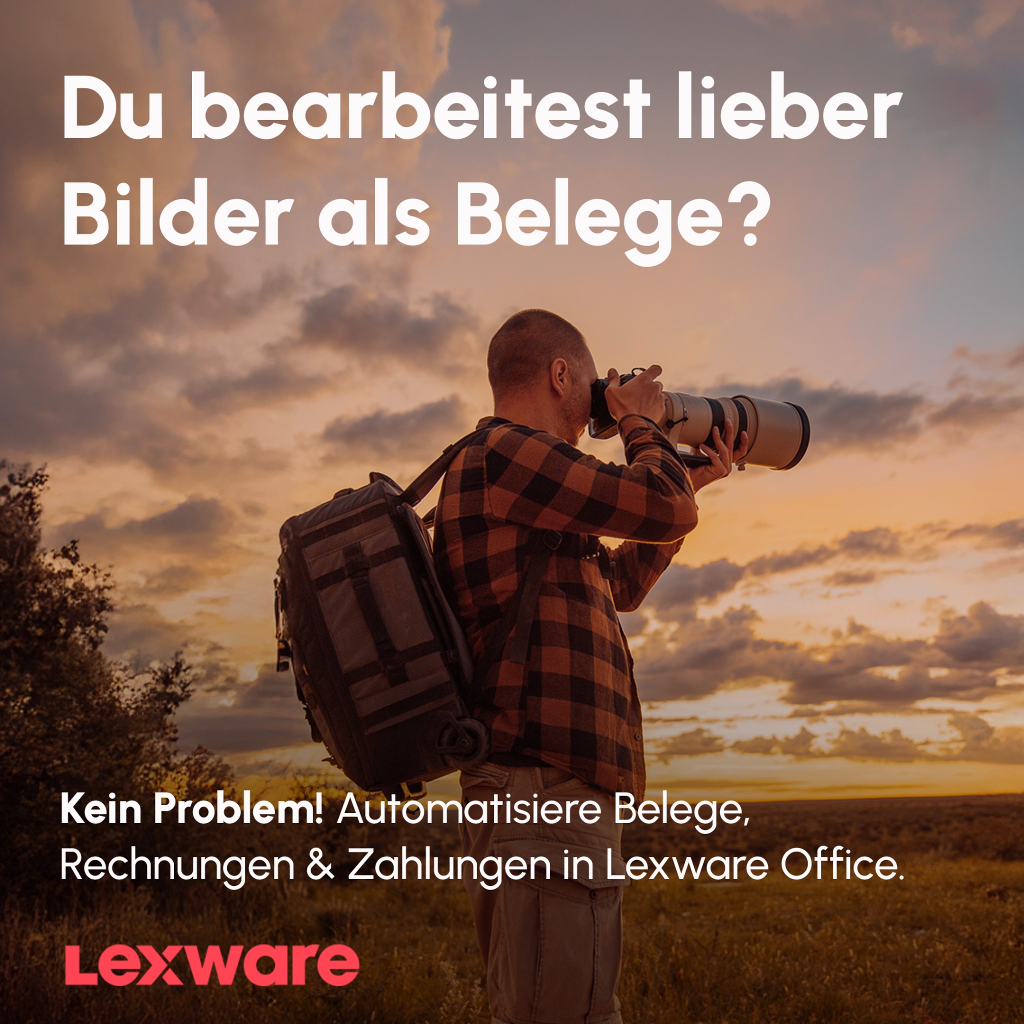 Lexware Facebook ad