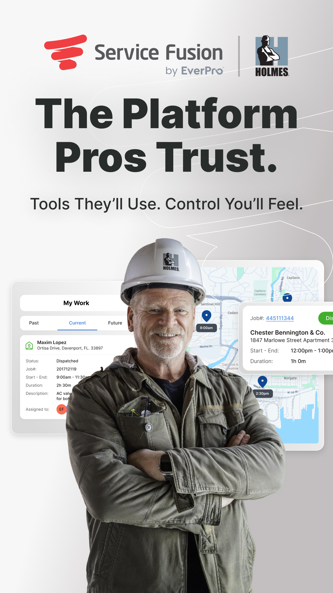 Service Fusion Facebook ad