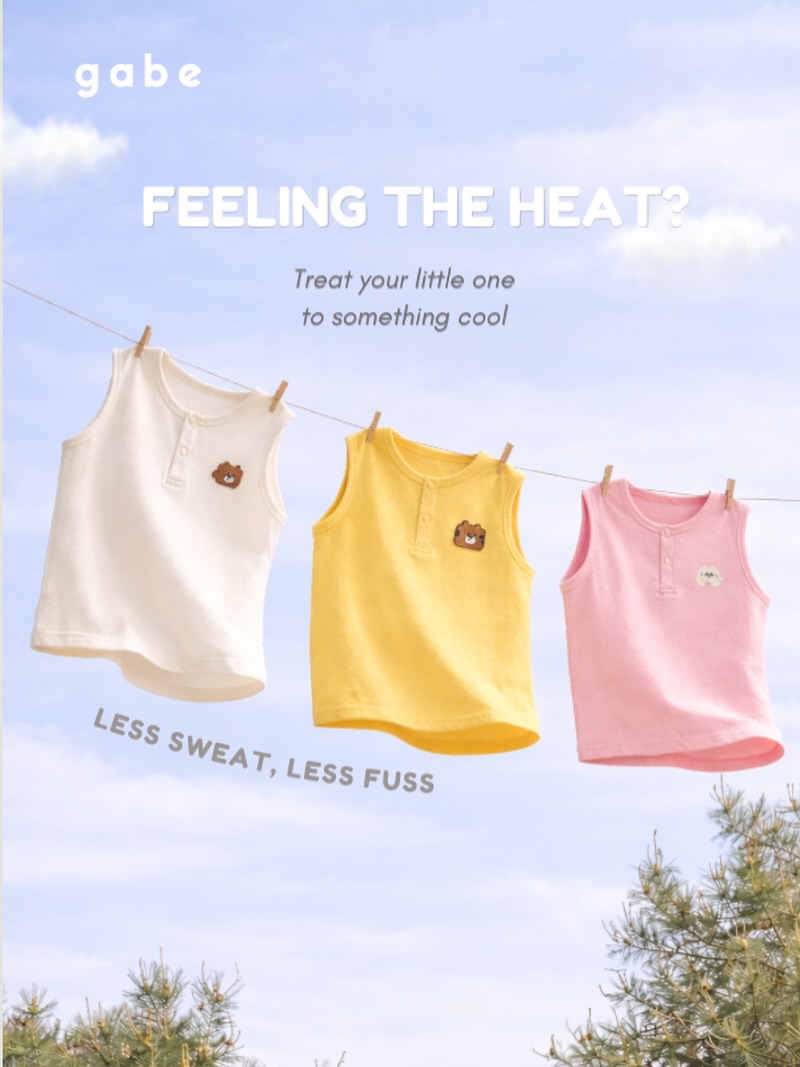 Dressedingabe Facebook ad: Hot days, but make it easy