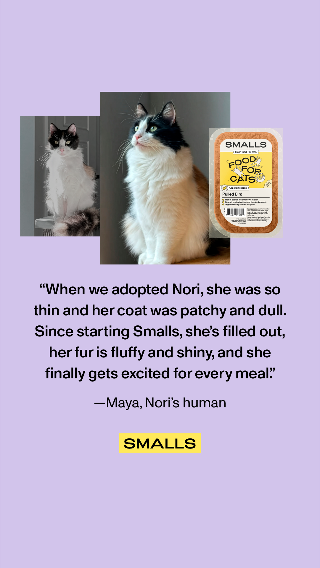 Smalls Facebook ad
