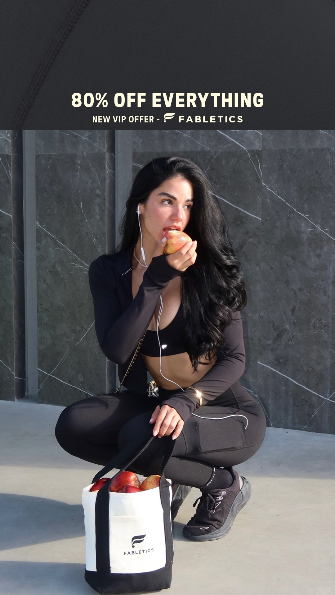Fabletics Facebook ad