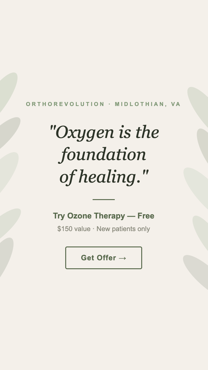 Ortho Revolution Facebook ad from Jul 10, 2026