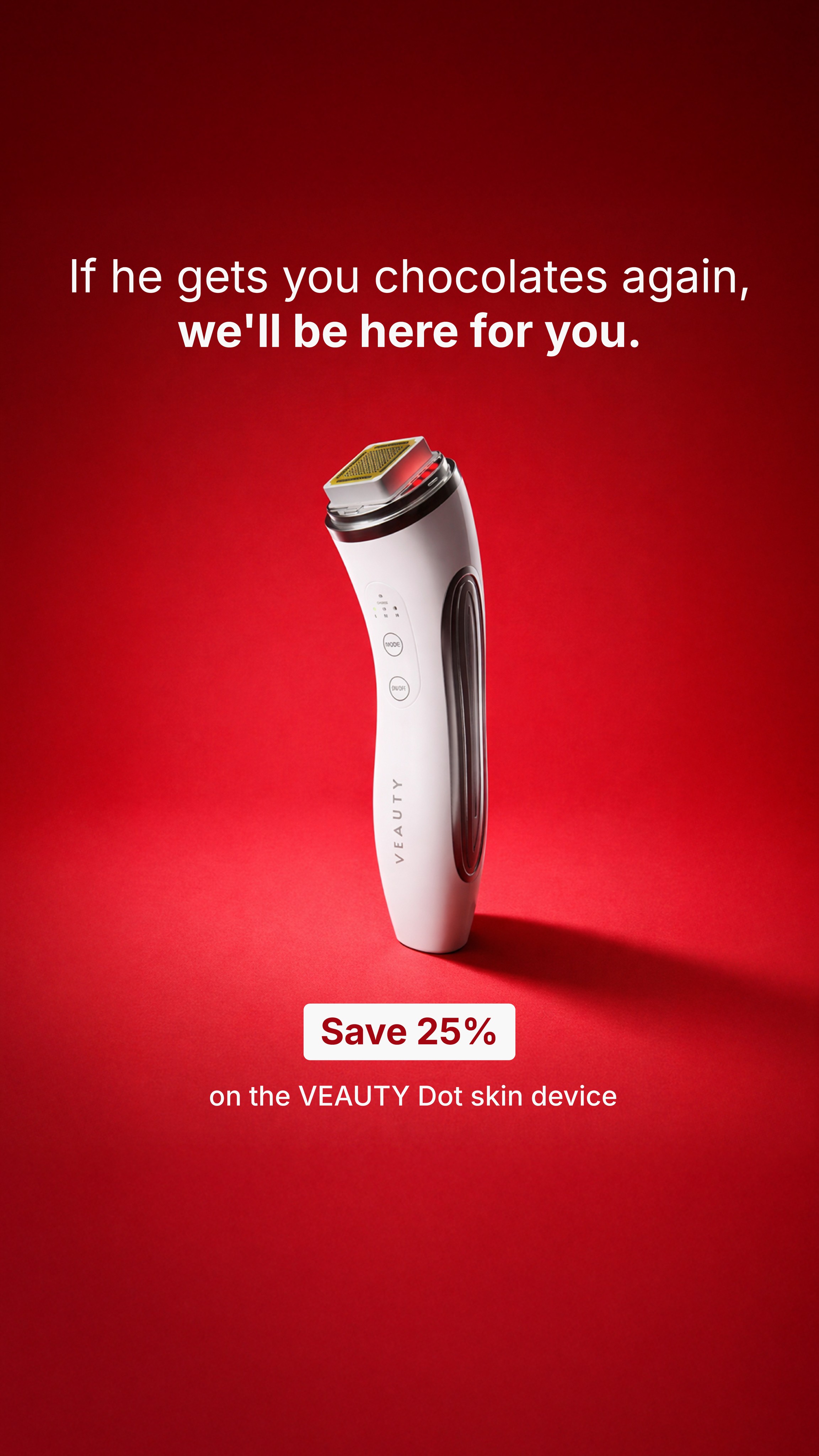 Veauty Facebook ad
