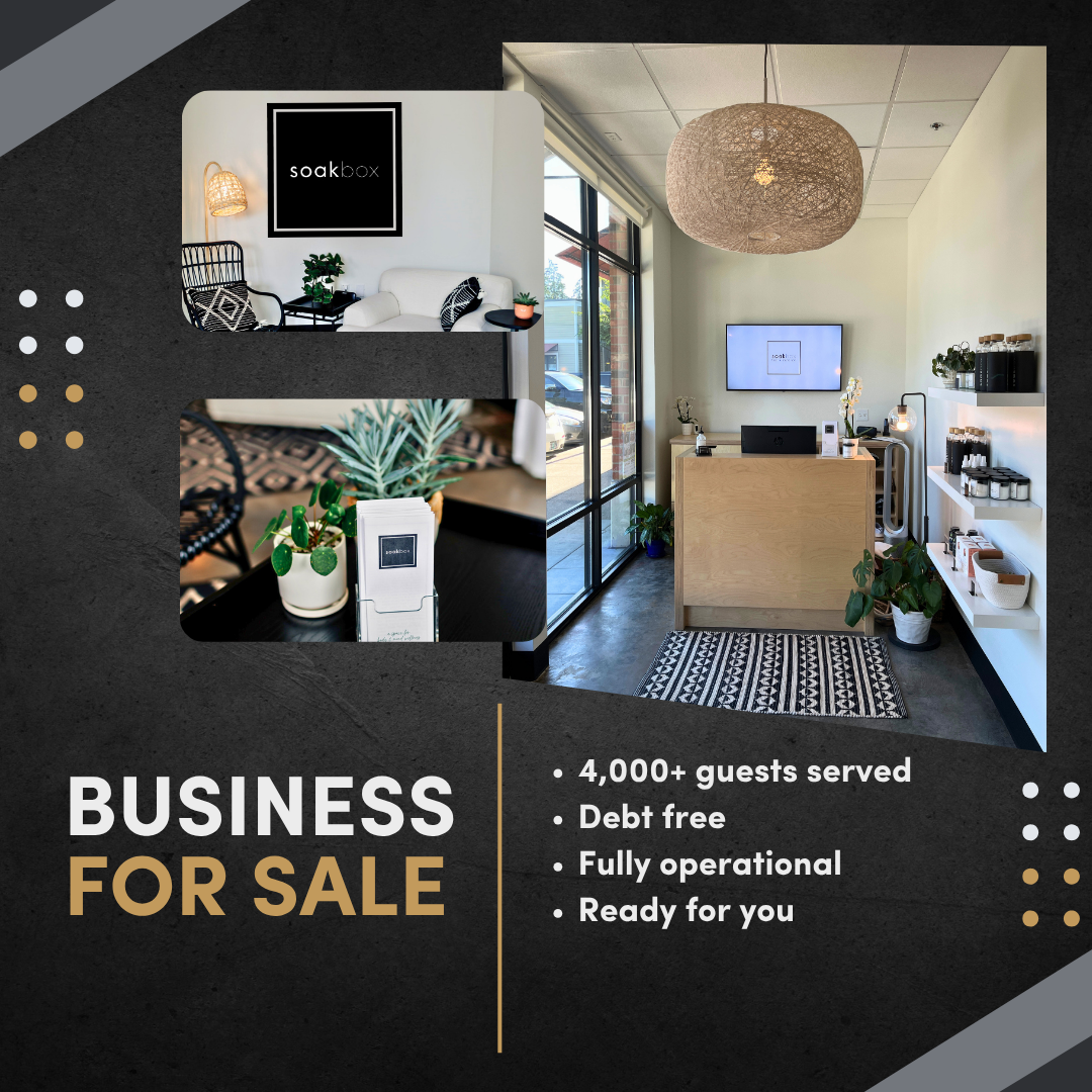 Soak Box Facebook ad: This Wellness Business Was Built to Last.