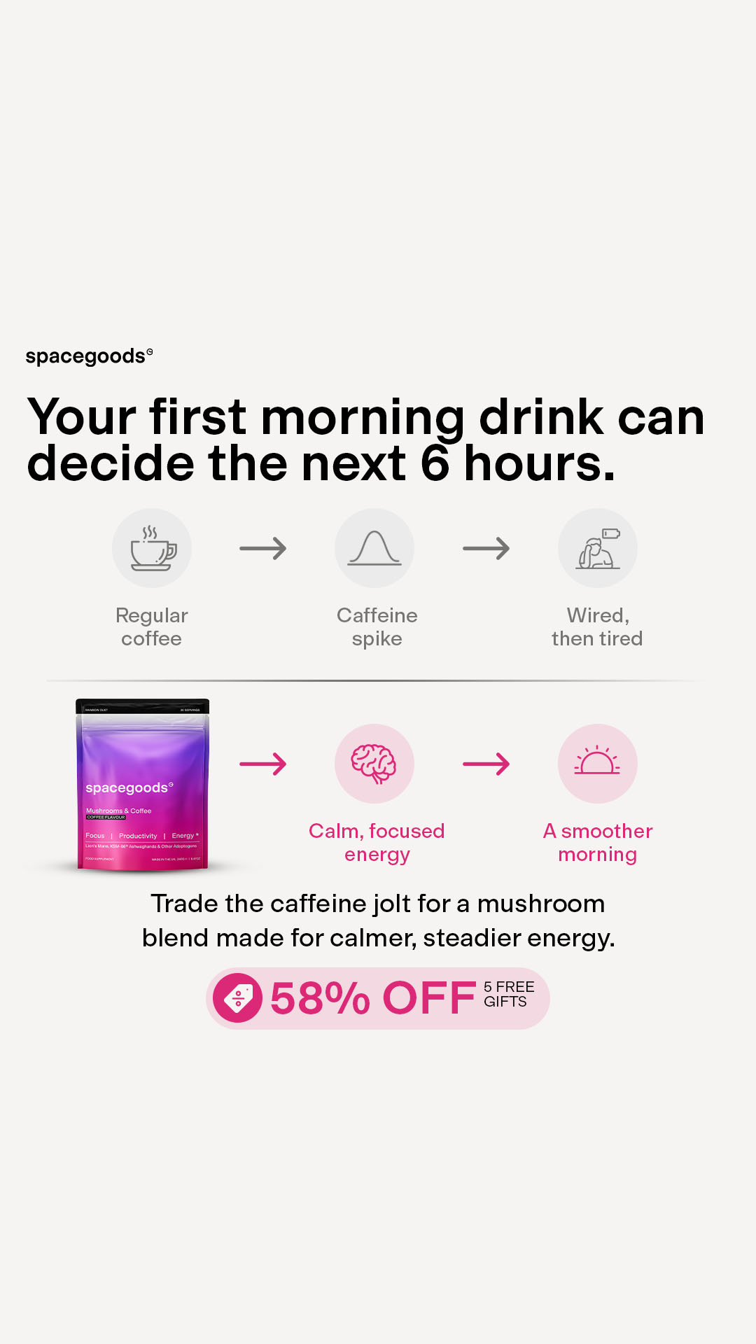Spacegoods Facebook ad