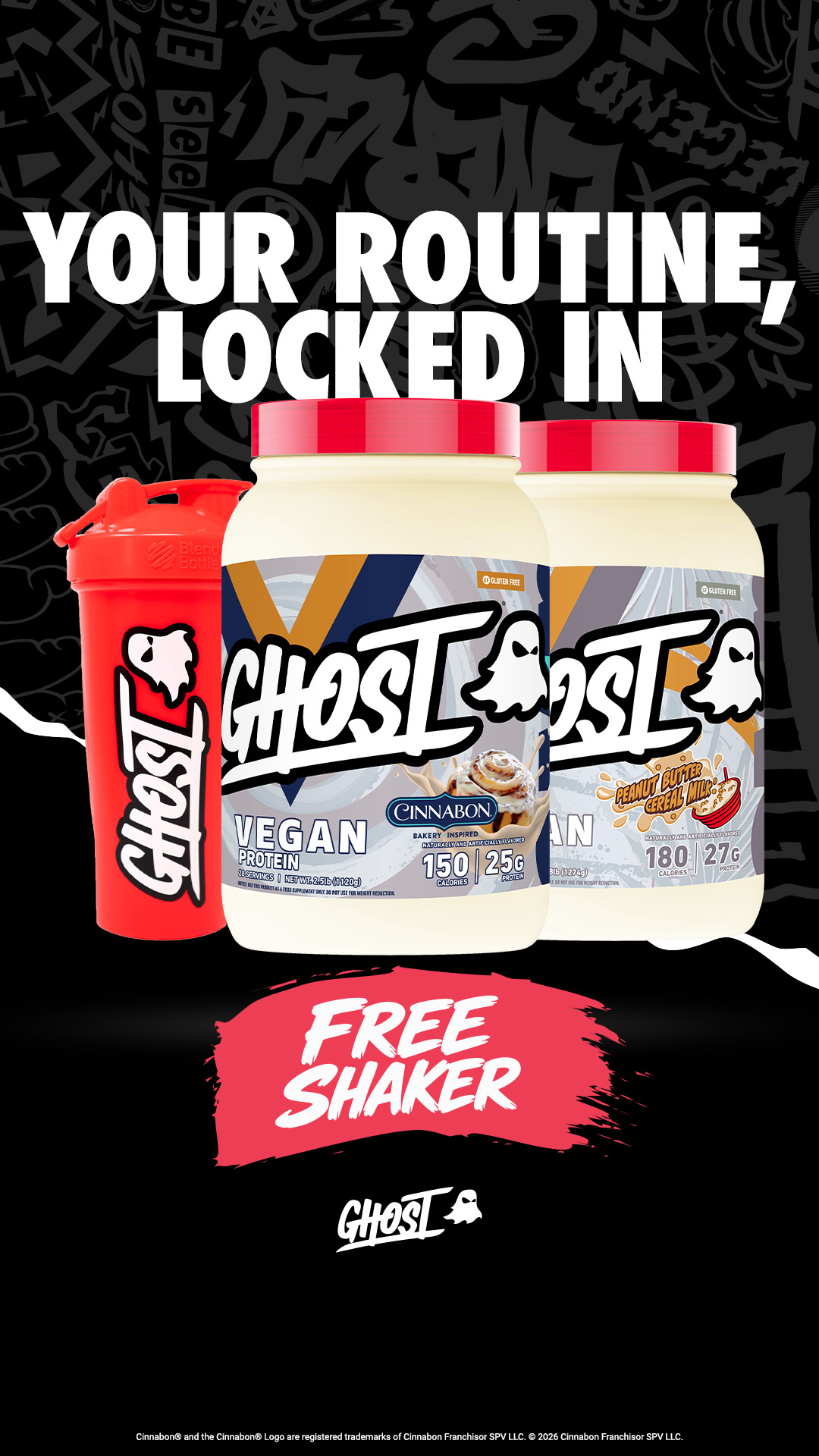 GHOST Facebook ad