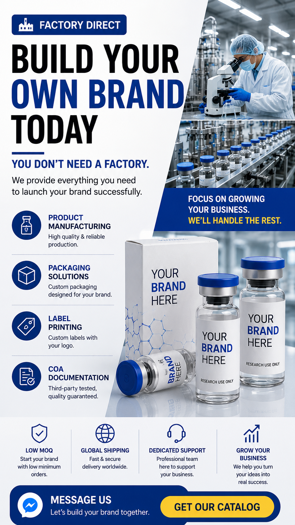 Vertex Peptide Research Facebook ad from Jun 27, 2026