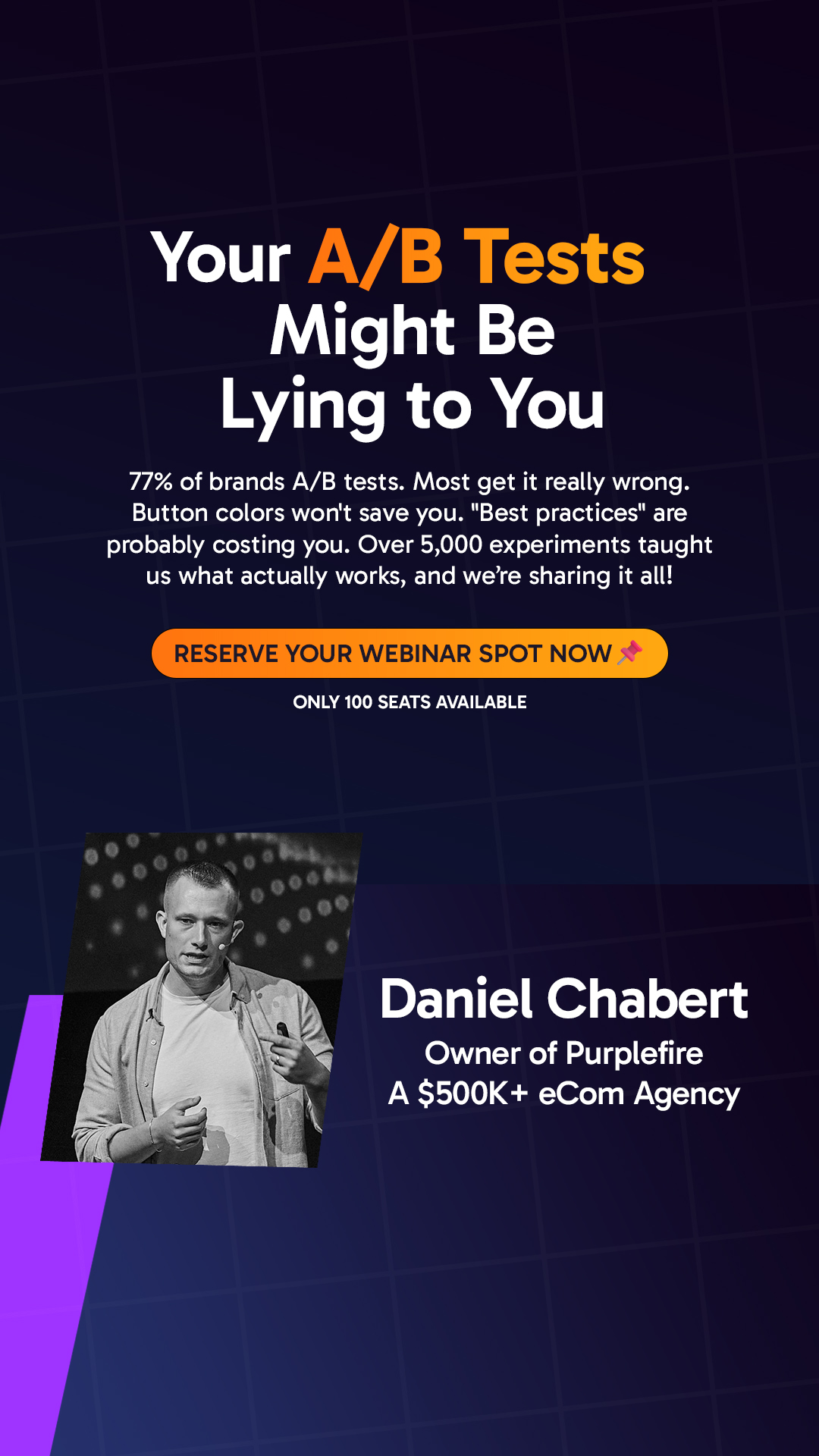 Daniel C. Shopify & AI Expert Facebook ad from Jan 16, 2026