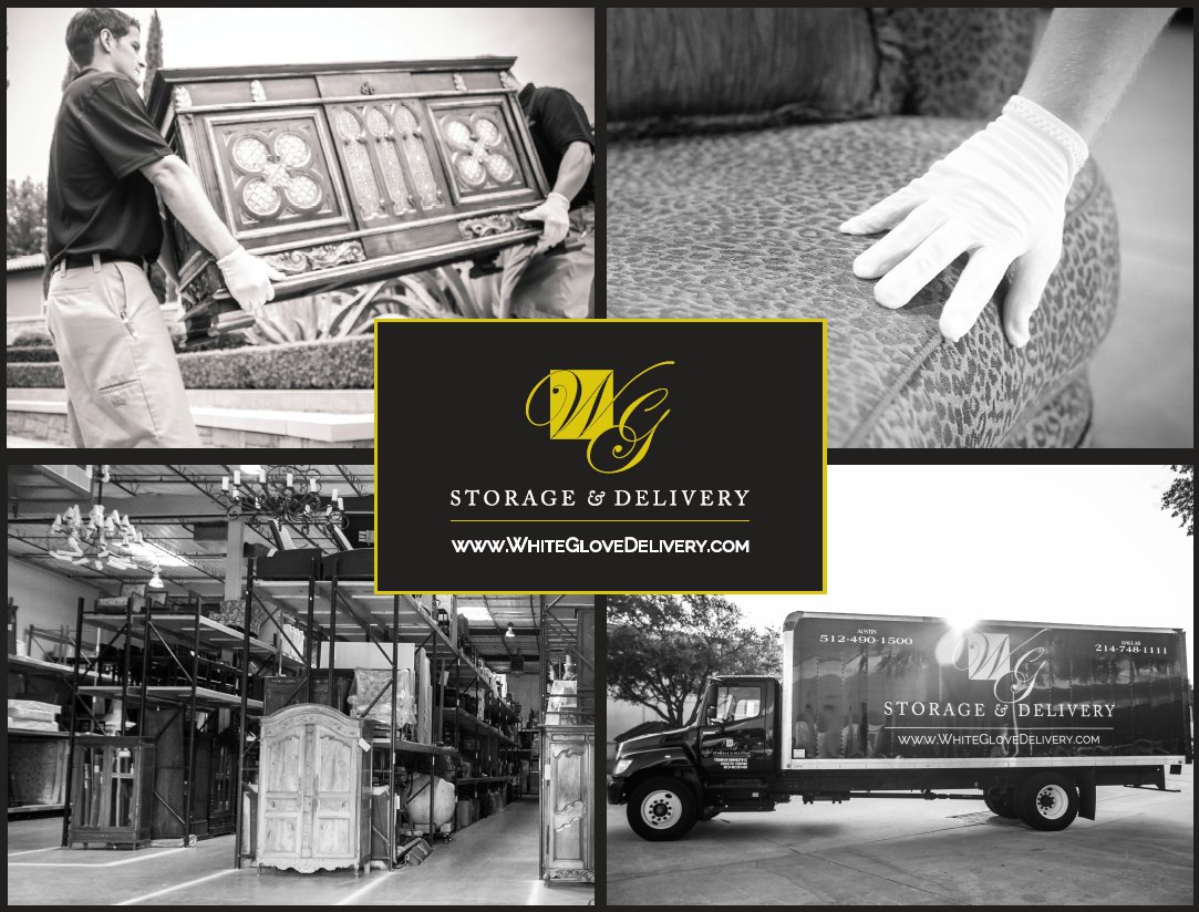 White Glove Storage & Delivery Facebook ad: Premier white glove service for moving, delivery and…