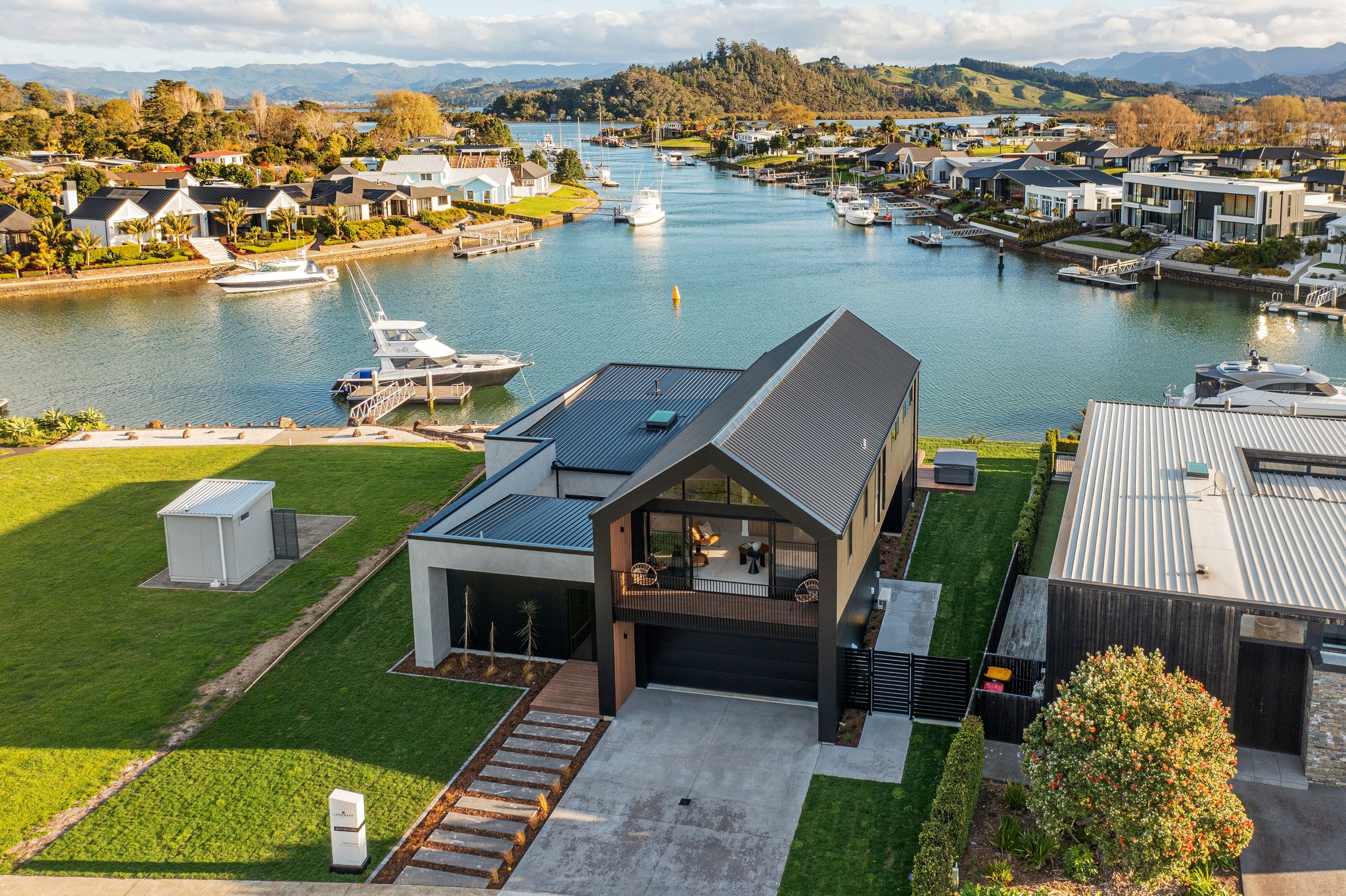 Landmark Homes NZ Facebook ad: Invest in a Landmark Homes Showhome and enjoy…