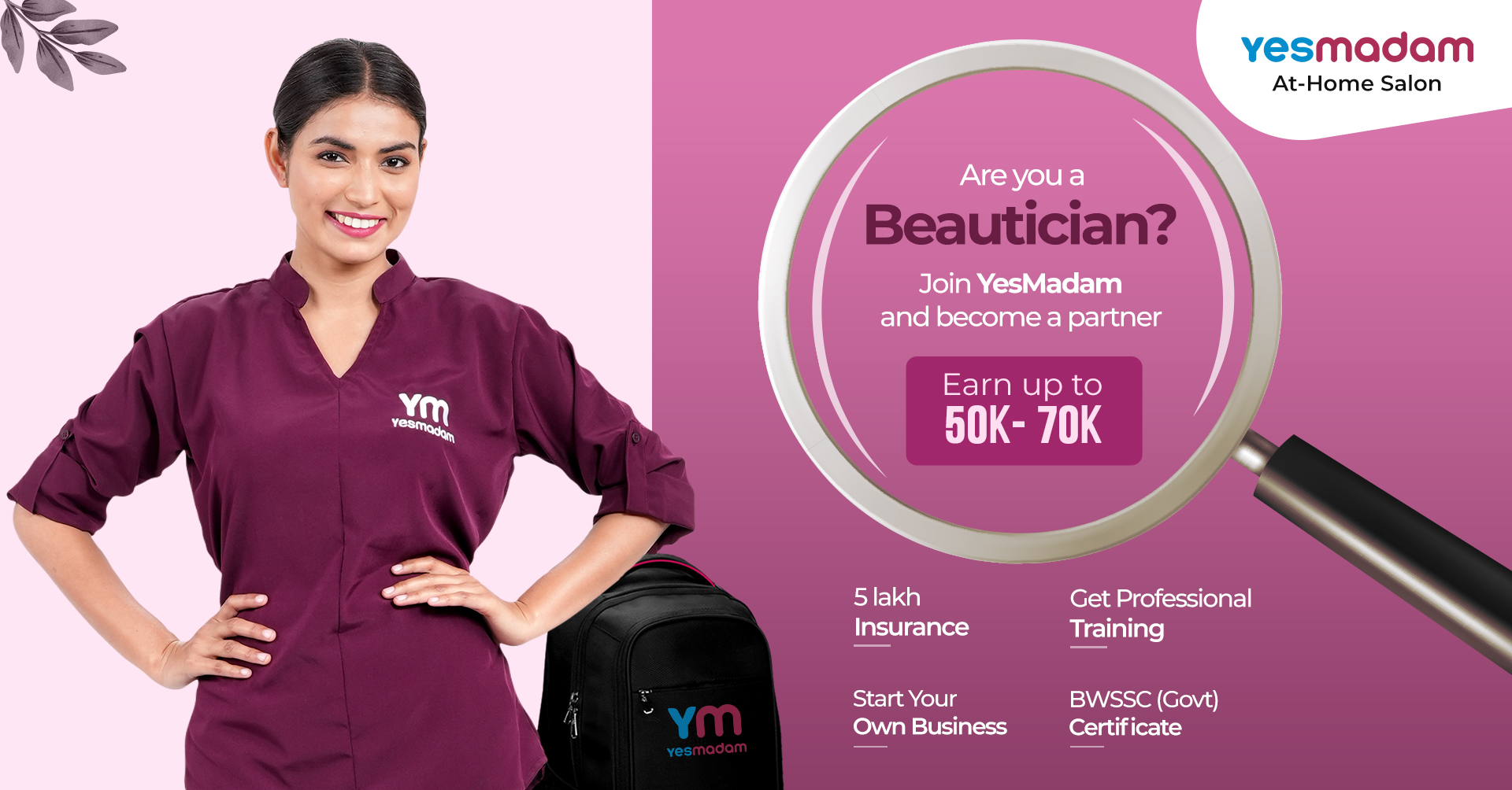 Yes Madam - Awards and Recognition Facebook ad