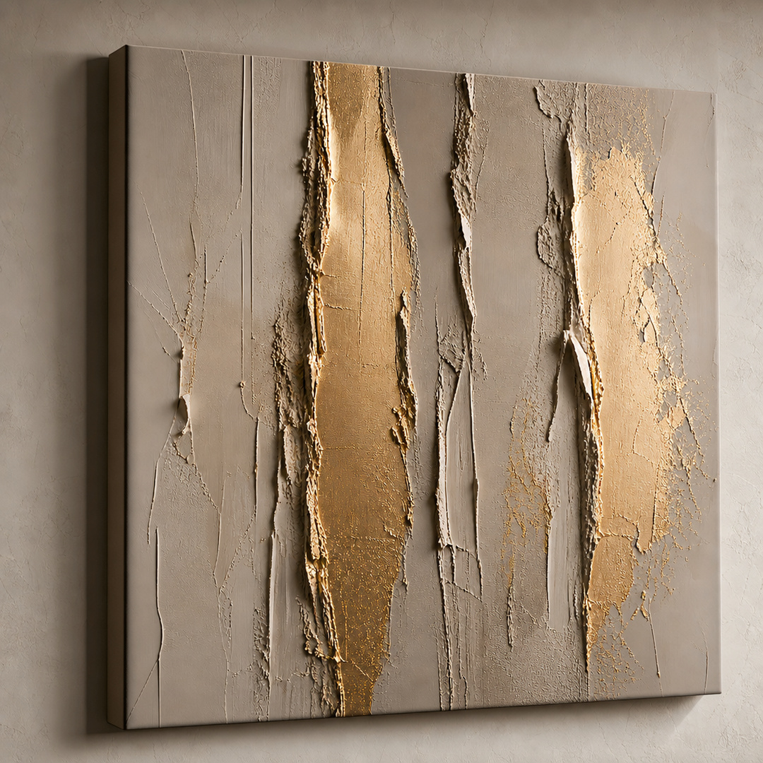 Tailored Canvases - Personalized Art Facebook ad: Golden Texture | Made in the USA | Ships Fast