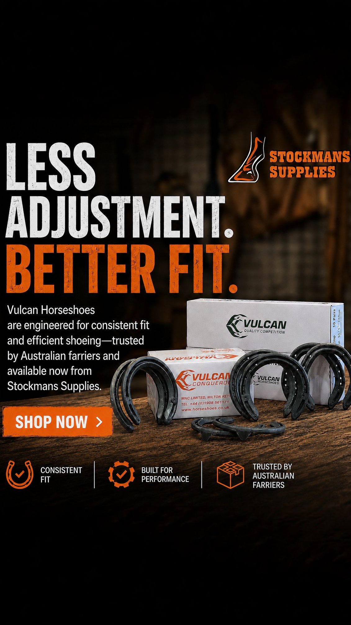 Stockmans Supplies Facebook ad: Professional Hoof Tools That Get the Job Done