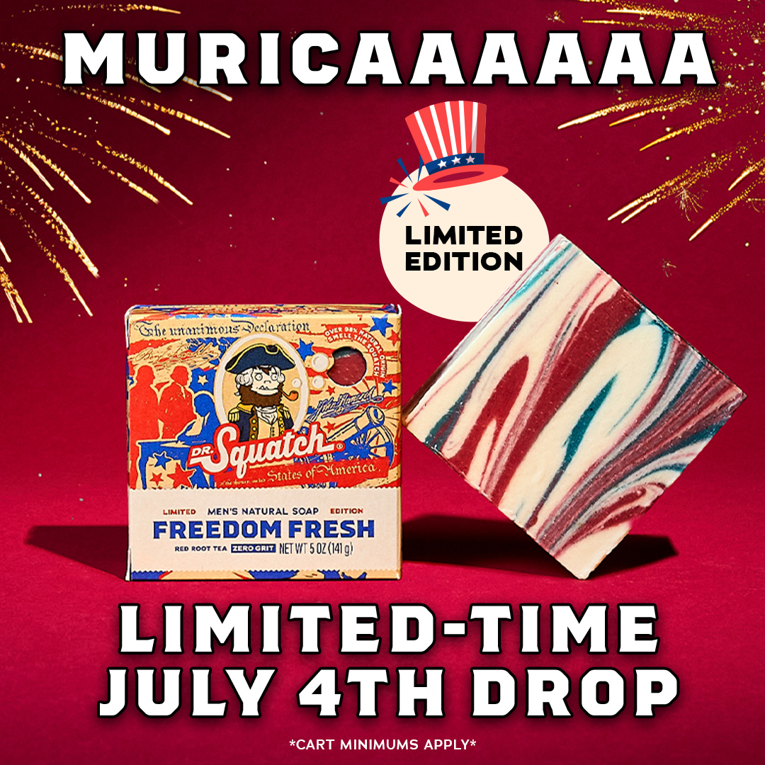 Dr. Squatch Facebook ad