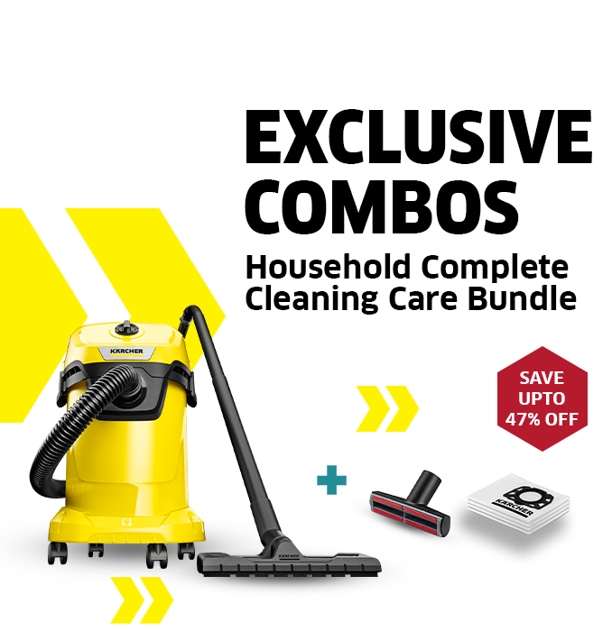 Kärcher India Facebook ad: Kärcher WD3 Complete Bundle - Just ₹7,999
