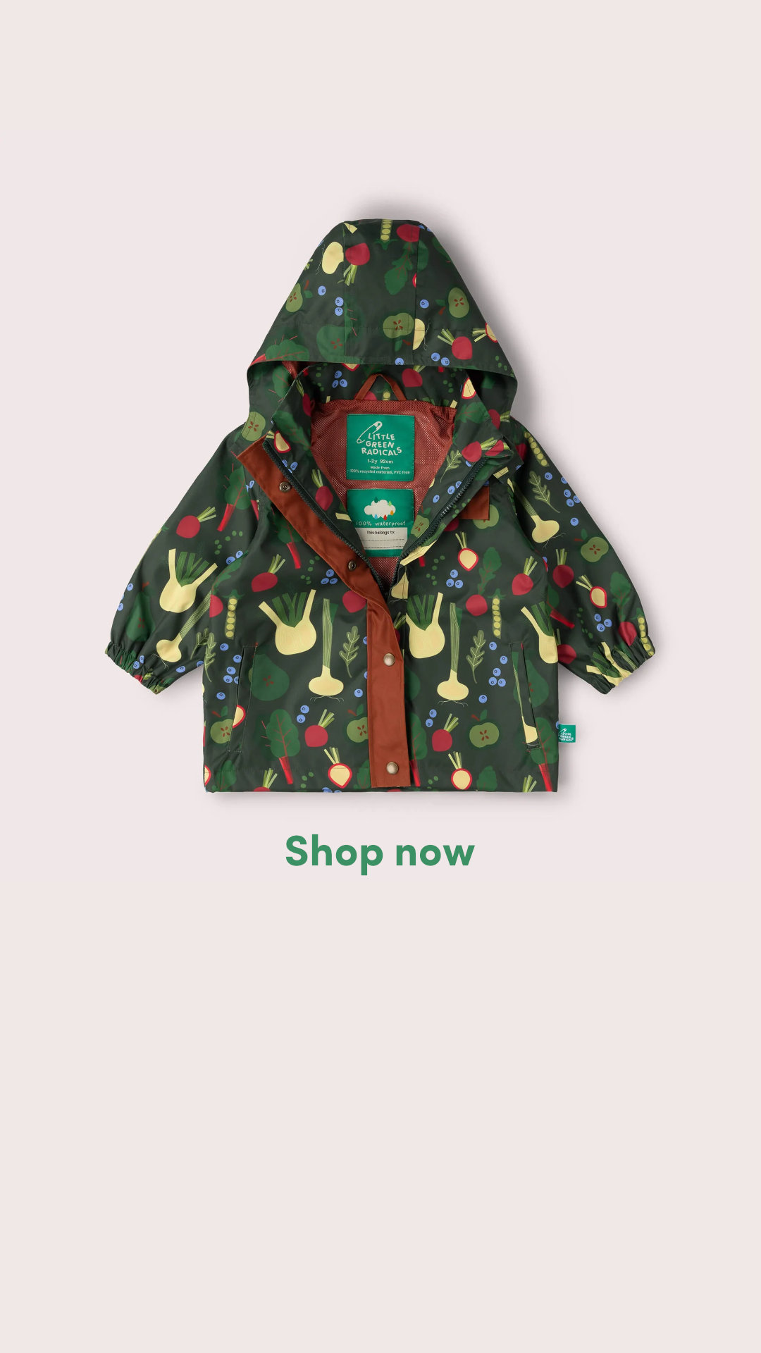 Little Green Radicals Facebook ad: Made For Adventure