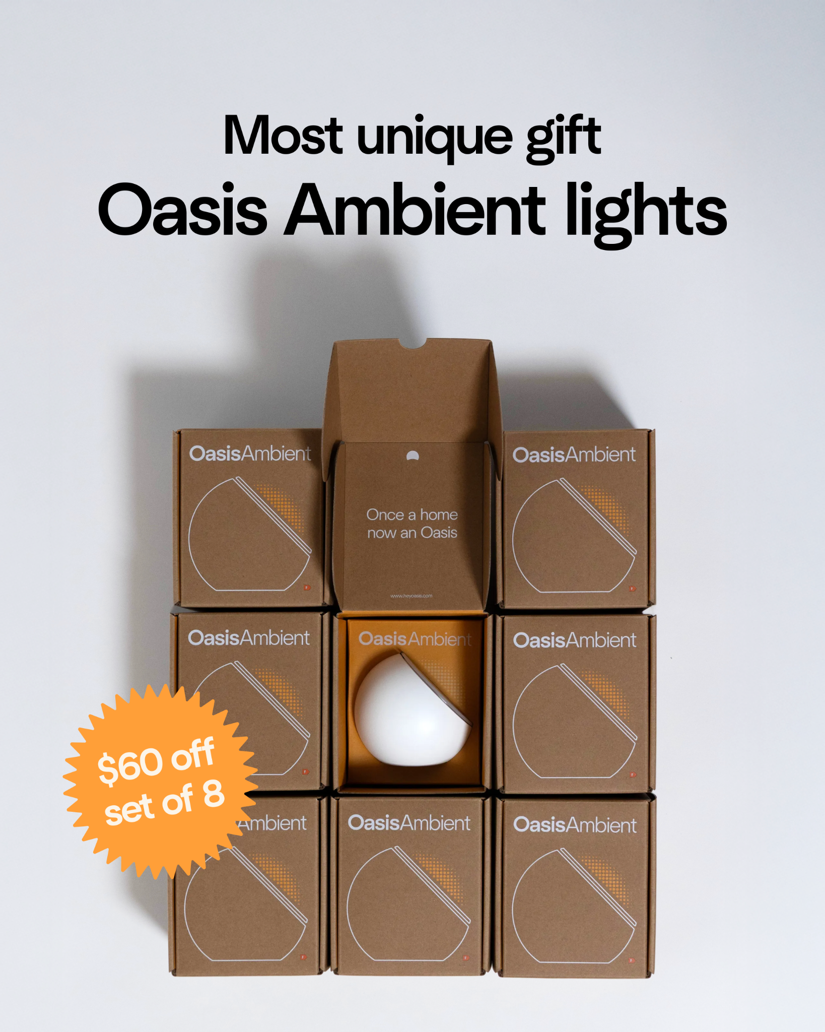 Oasis Lighting Facebook ad