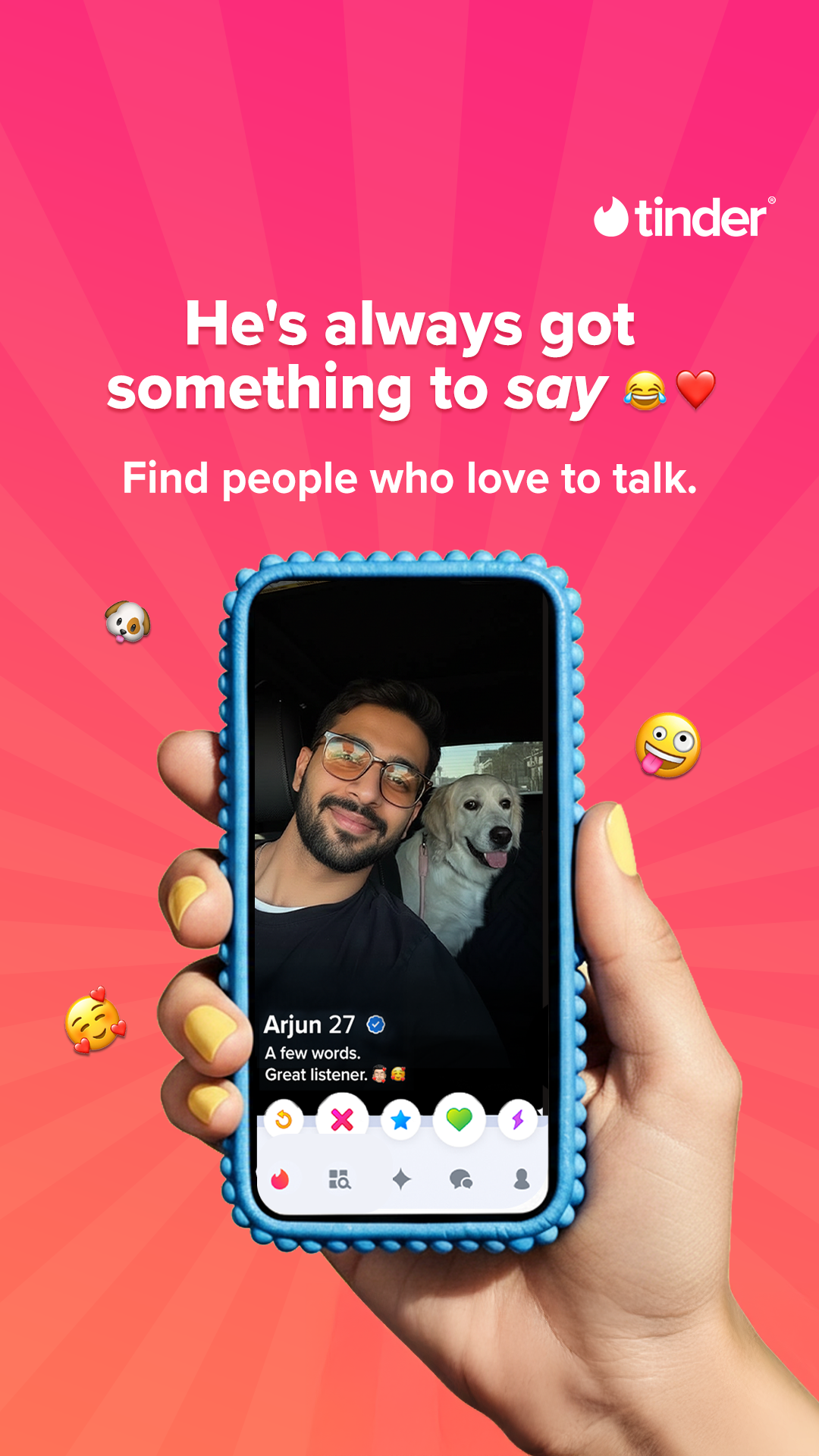 Tinder Facebook ad