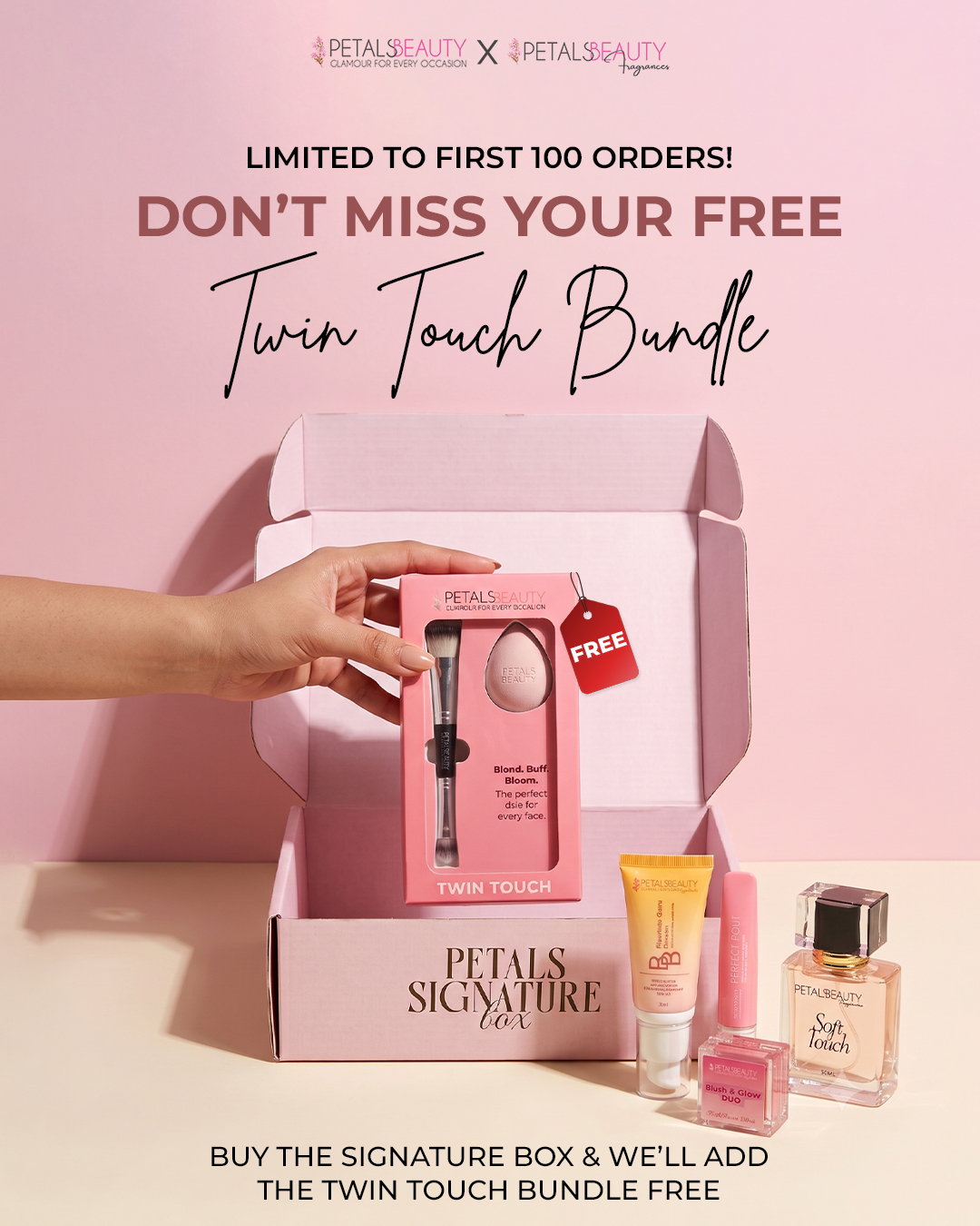 Petals Beauty Facebook ad