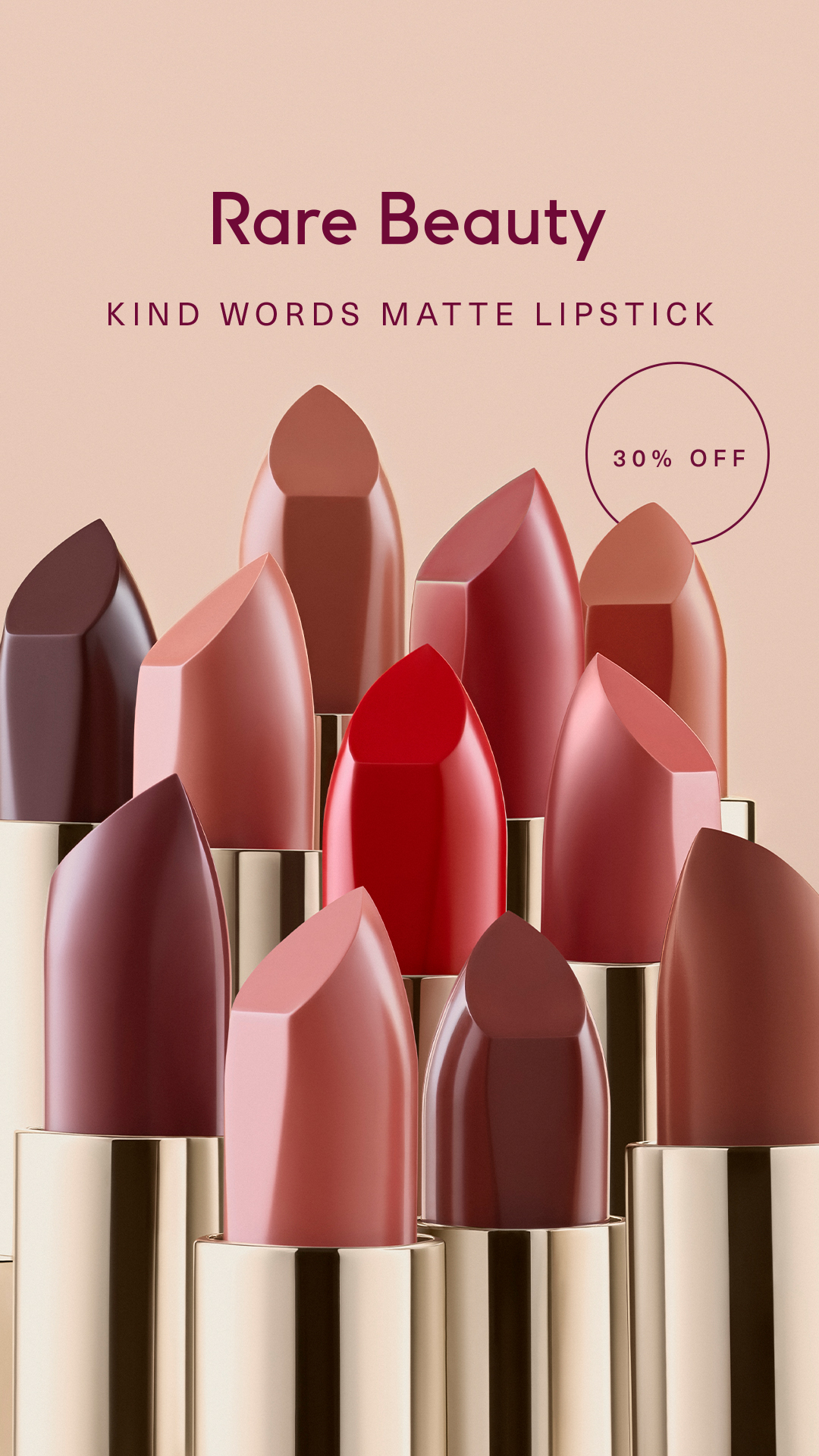 Rare Beauty Facebook ad