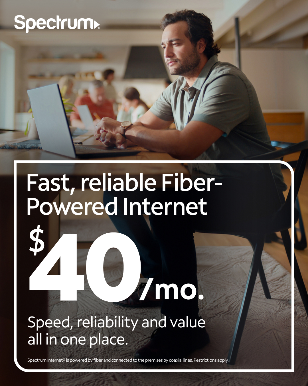 Spectrum Facebook ad