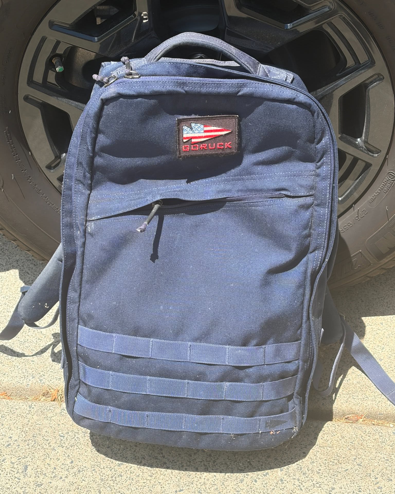 Bubba Massey Facebook ad: Rucksack GoRuck GR1 26L and 20lb Plate