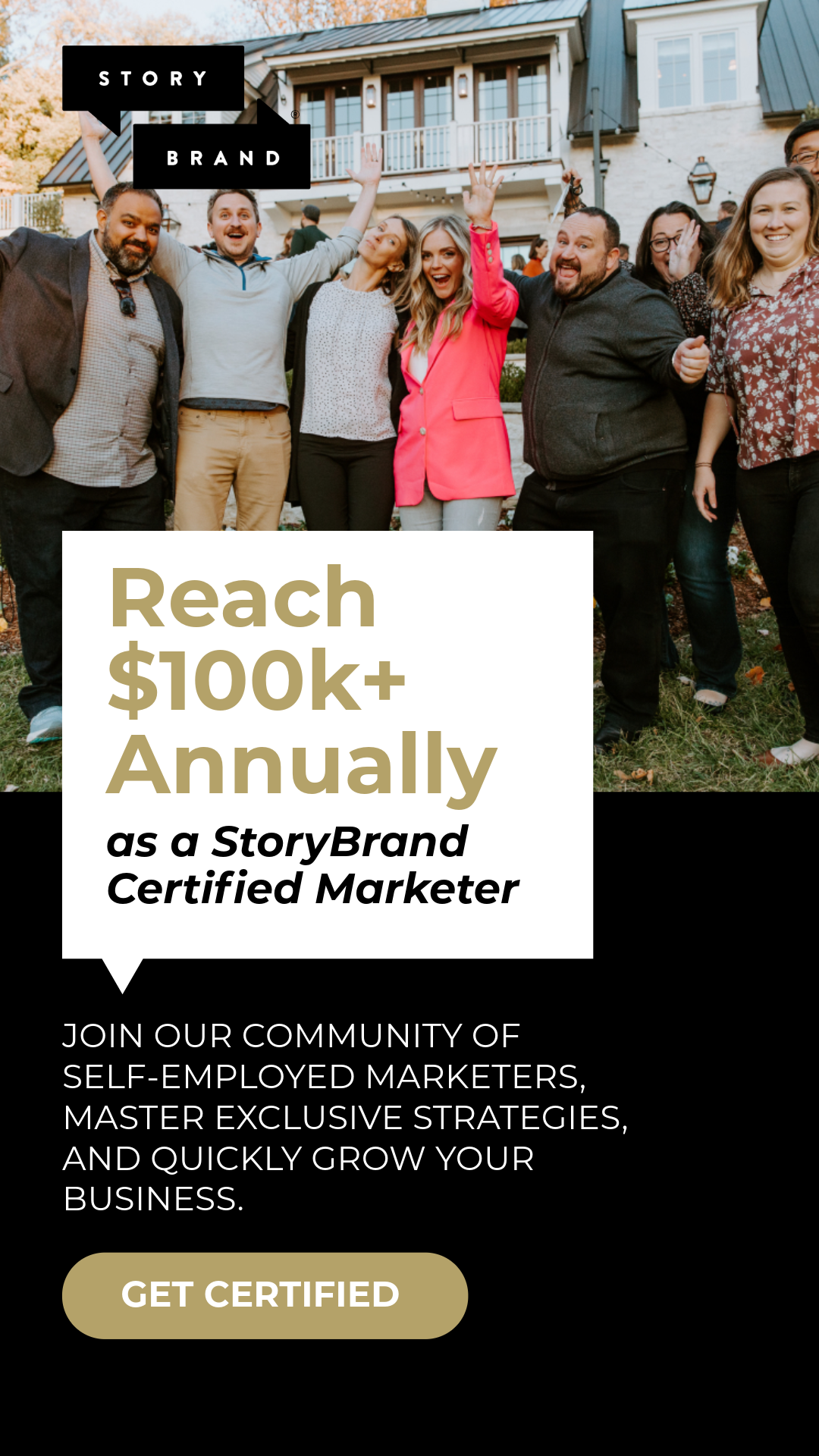 StoryBrand Facebook ad