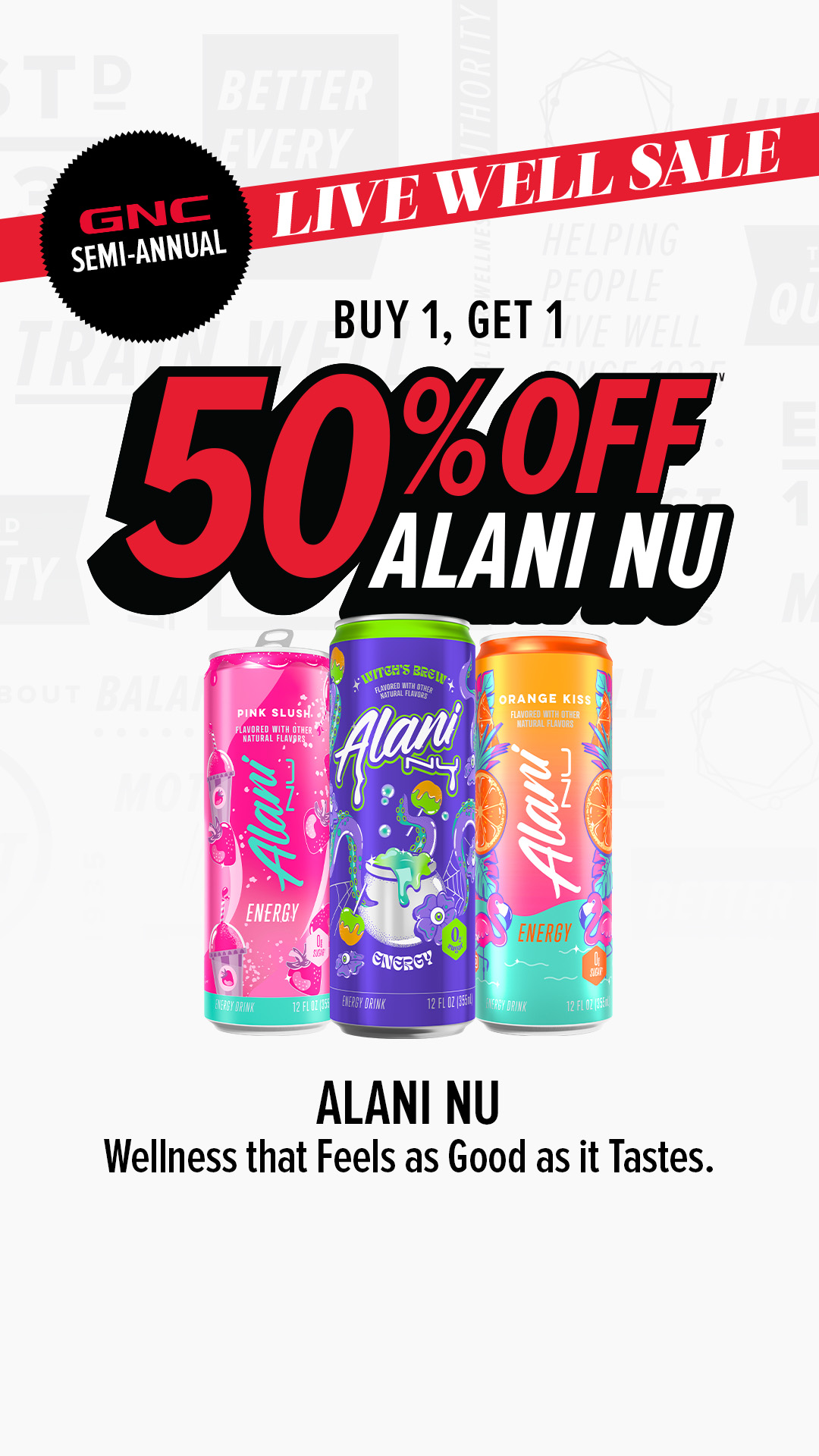 GNC Live Well Facebook ad