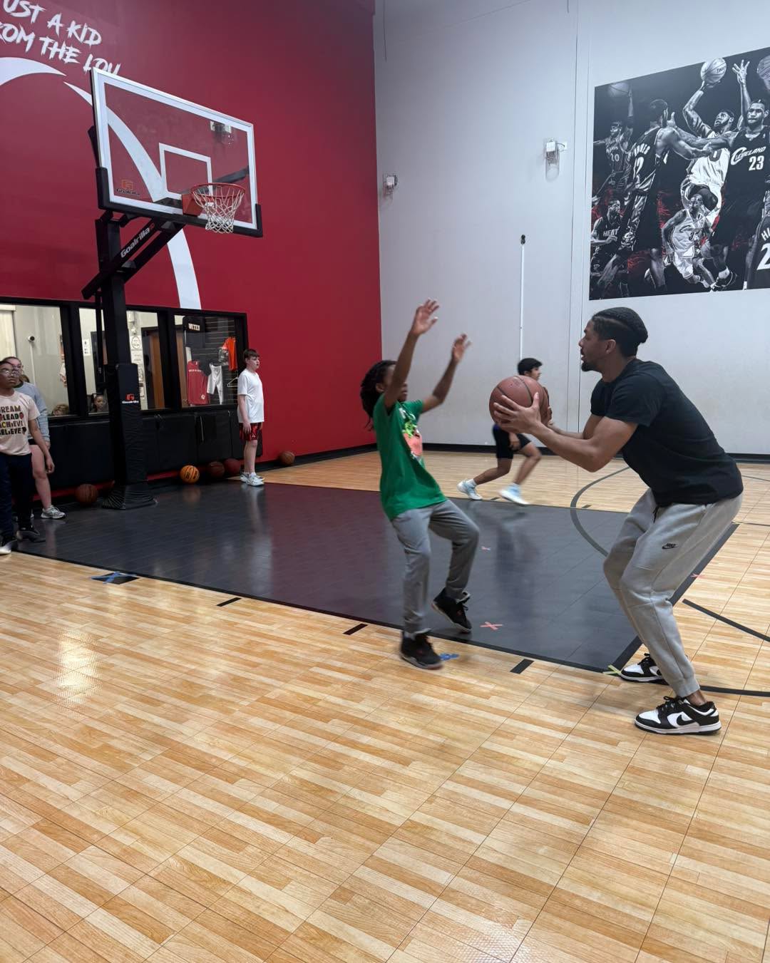 Larry Hughes Basketball Academy Facebook ad: Skills & Drills Overview, Larry Hughes Basketball Academy…