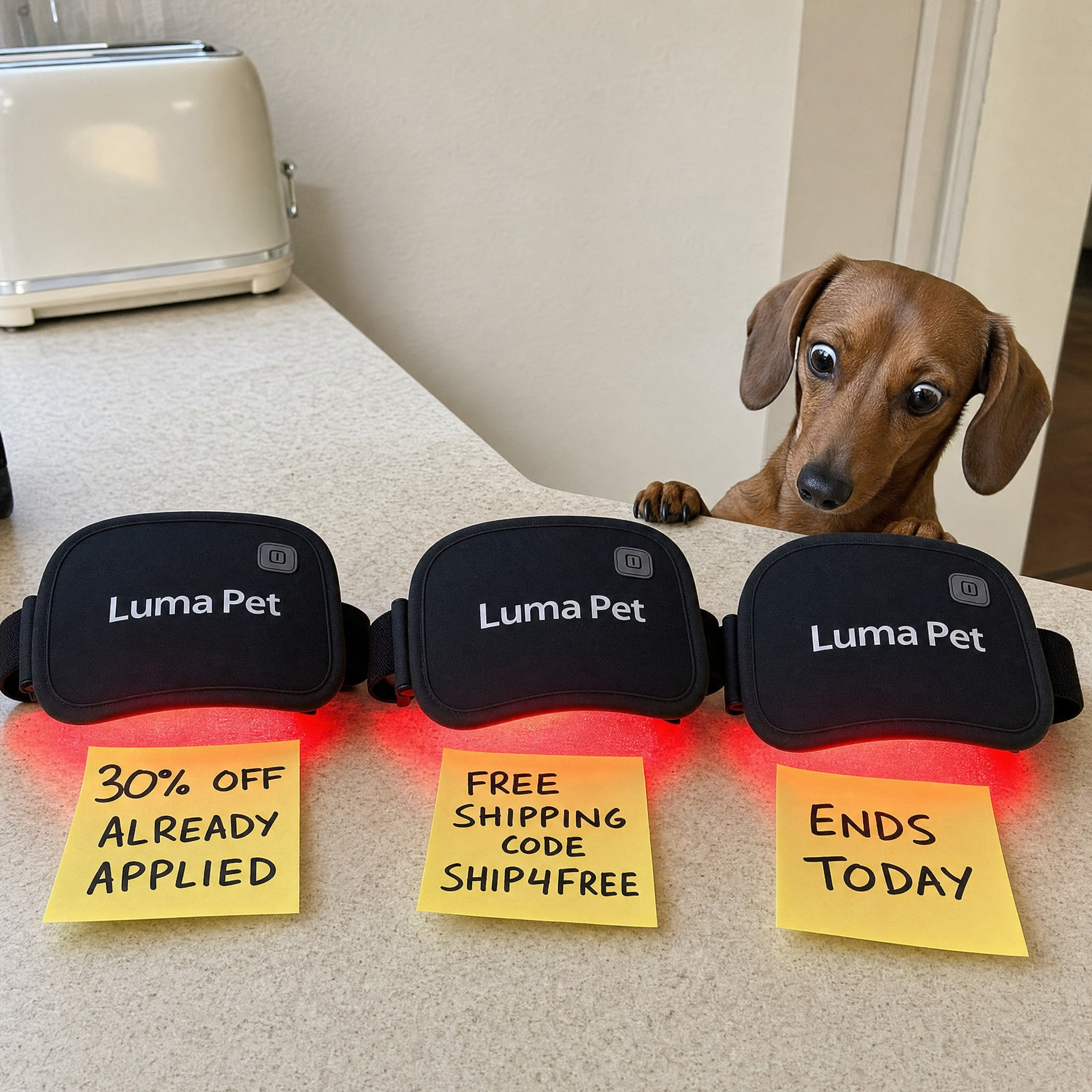Luma Pet Facebook ad
