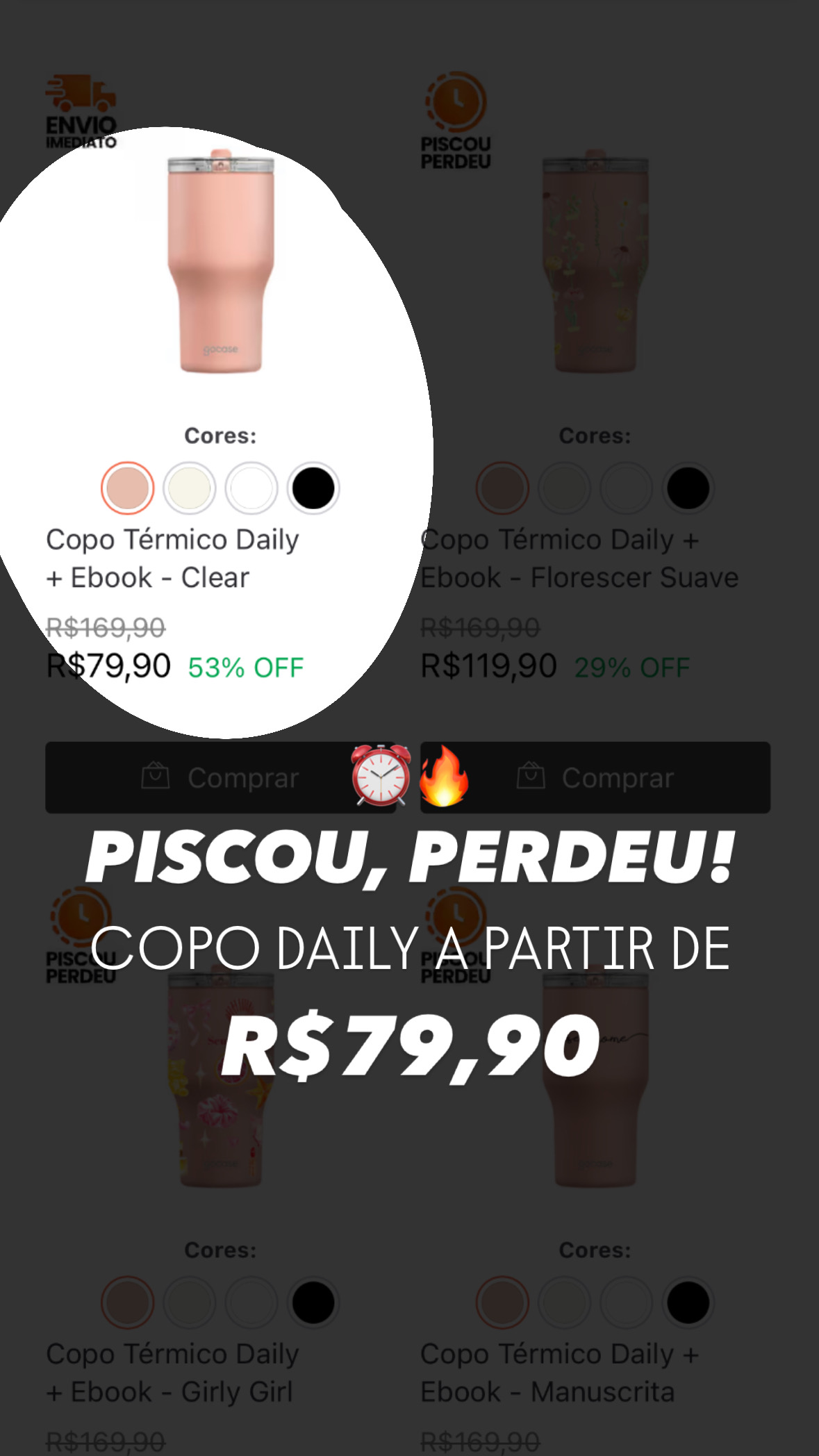 Gocase Brasil Facebook ad
