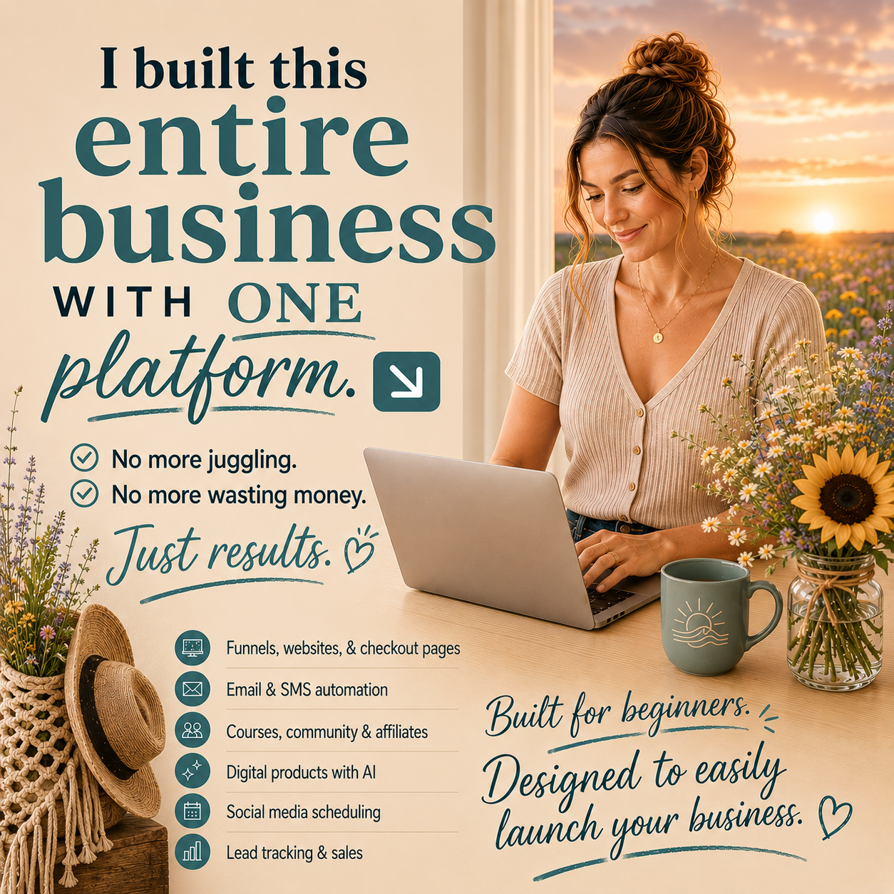 Tanya, Digital Product Strategist Facebook ad: Instant Access
