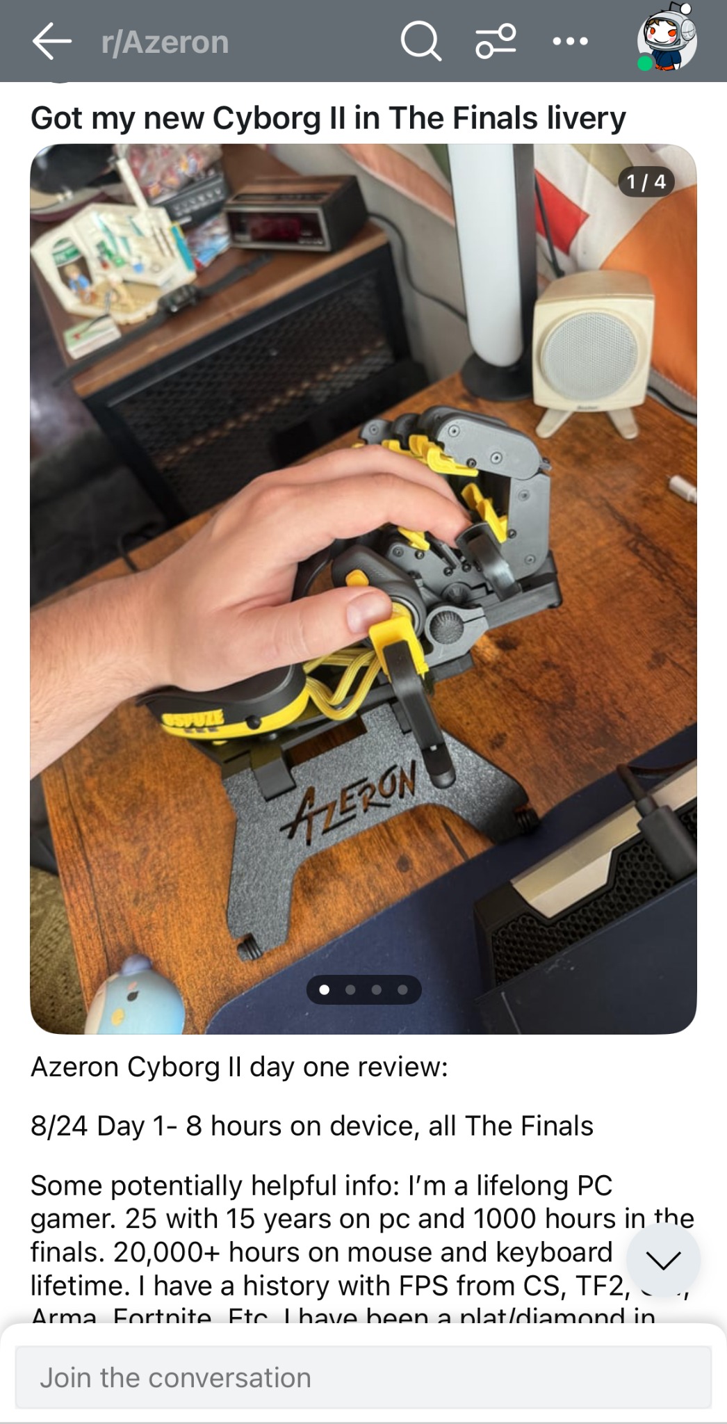 Azeron Facebook ad