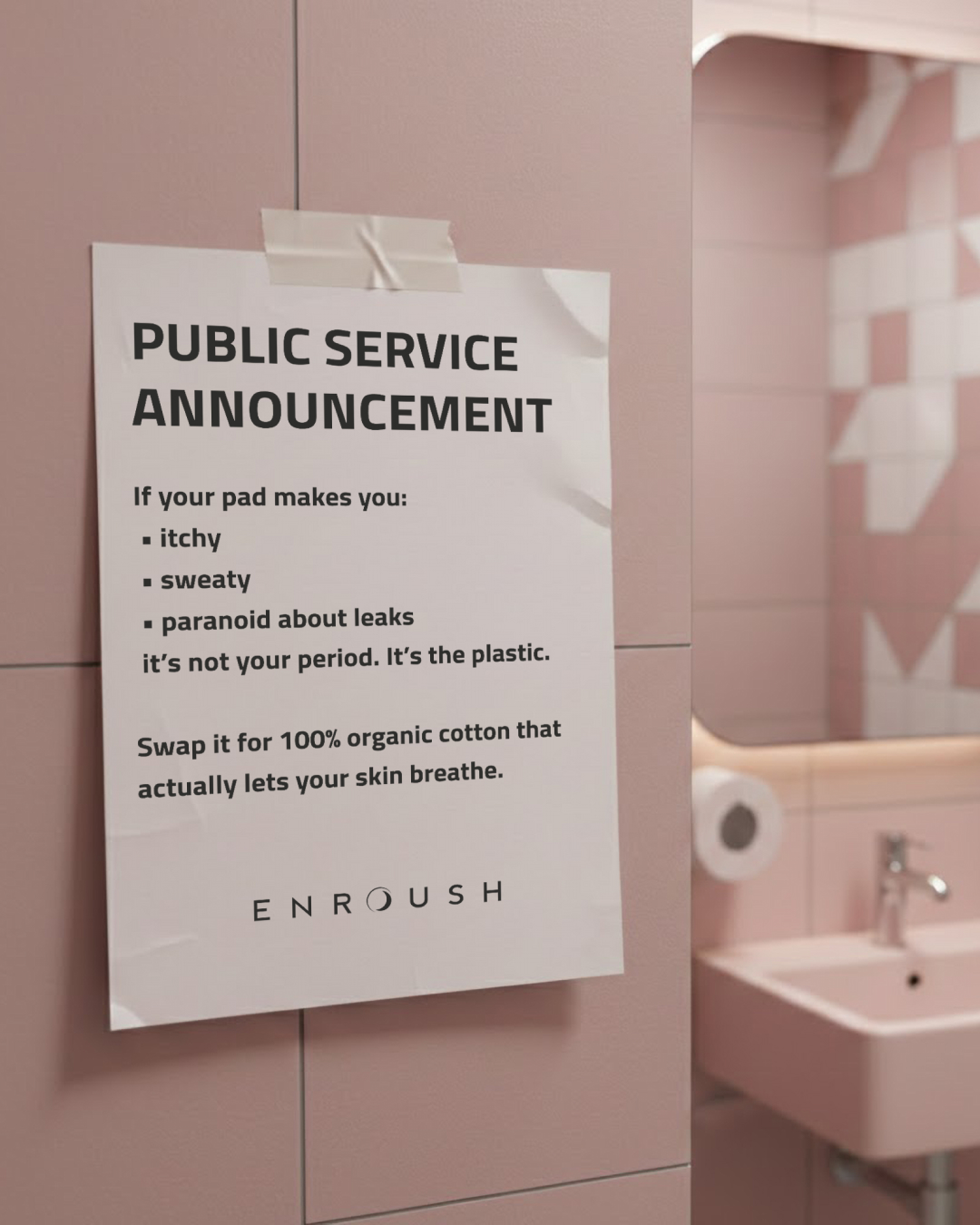 Enroush UK Facebook ad