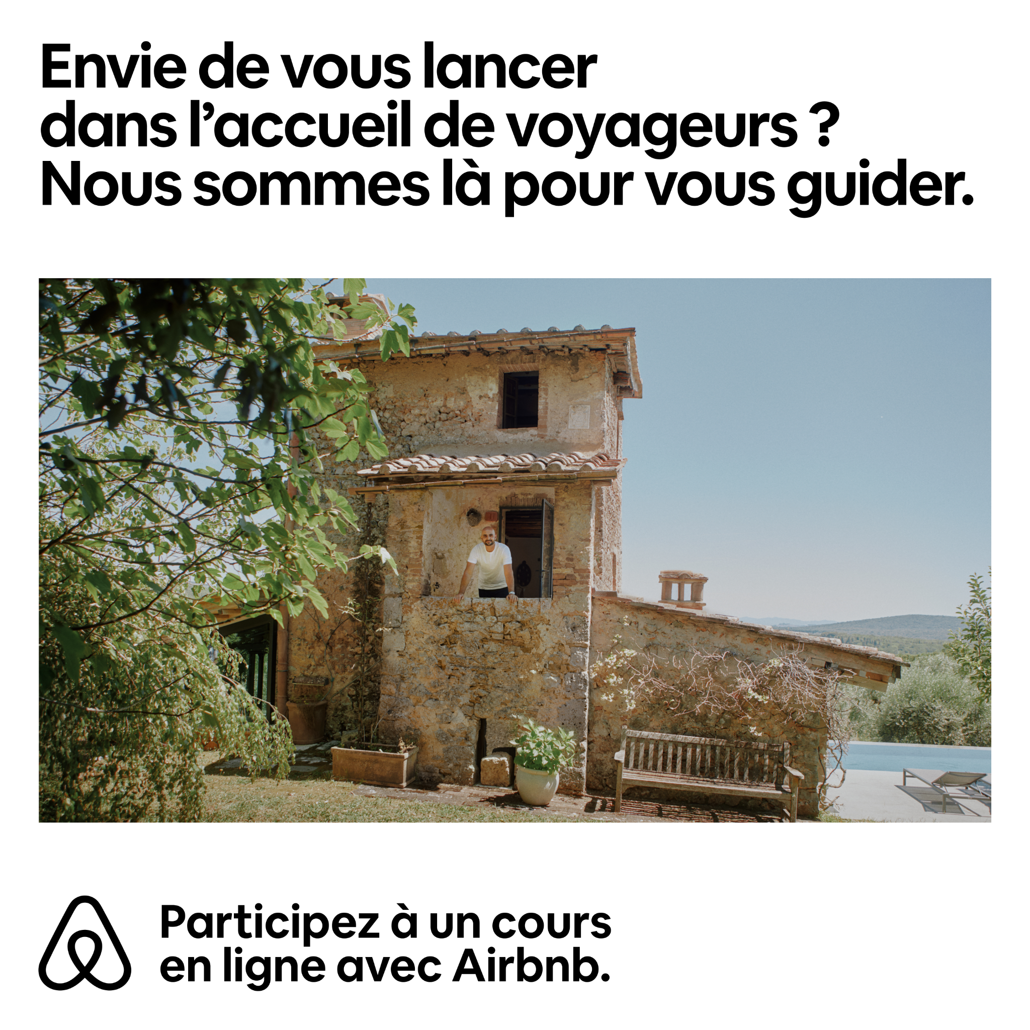 Airbnb Facebook ad