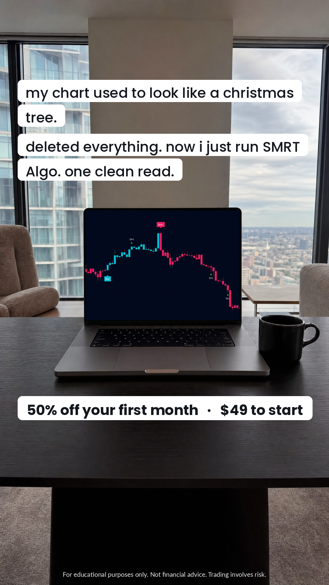 SMRT Algo Facebook ad