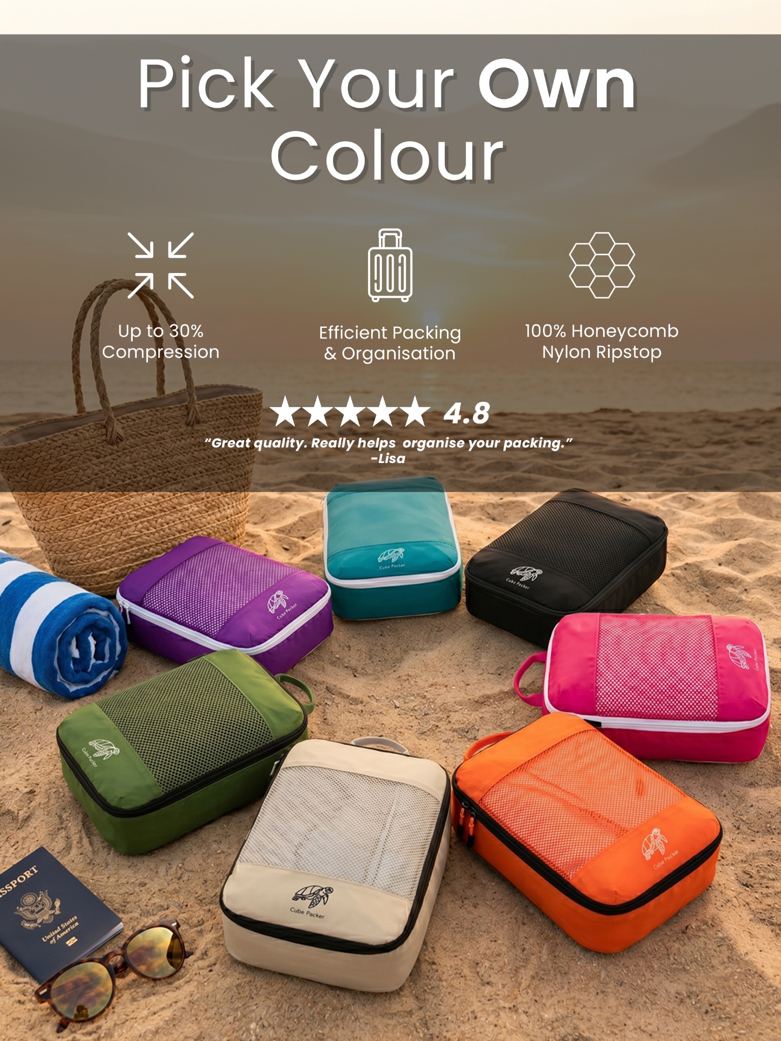 Cube Packer Facebook ad