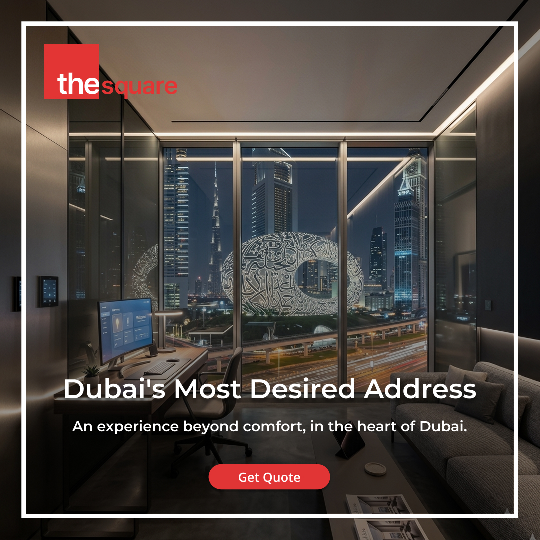 TheSqua.re Serviced Apartments Facebook ad