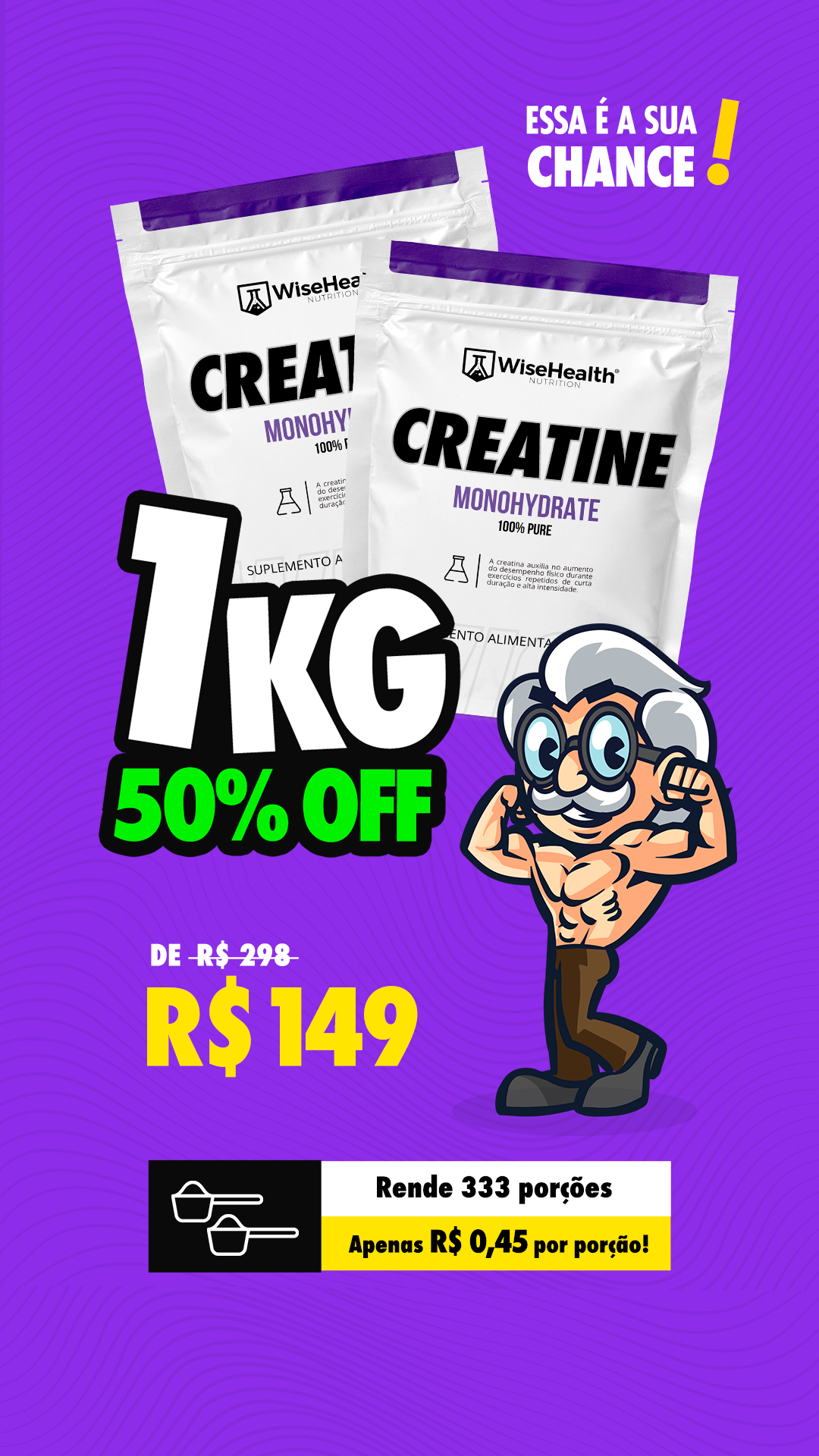 Wise Health Nutrition Facebook ad