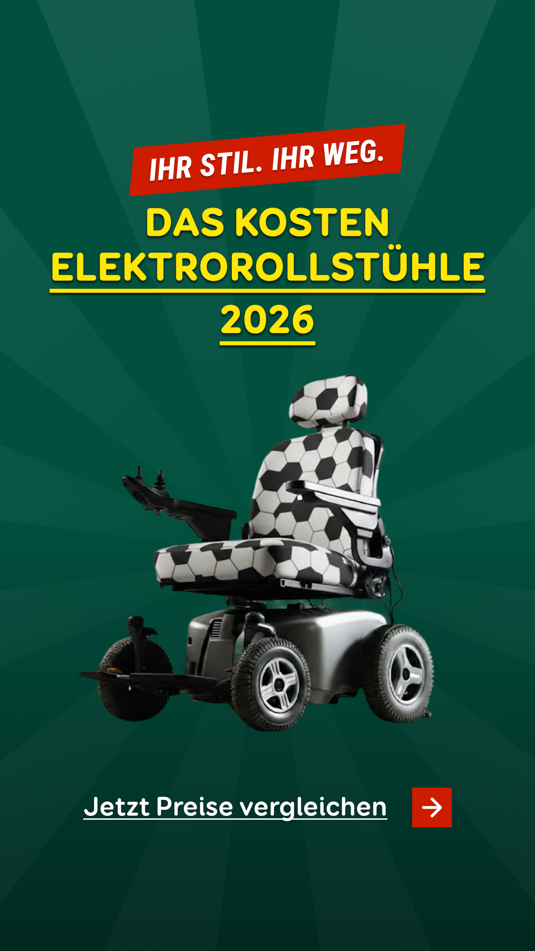 Aroundhome - Elektrorollstuhl Facebook ad from Apr 8, 2026