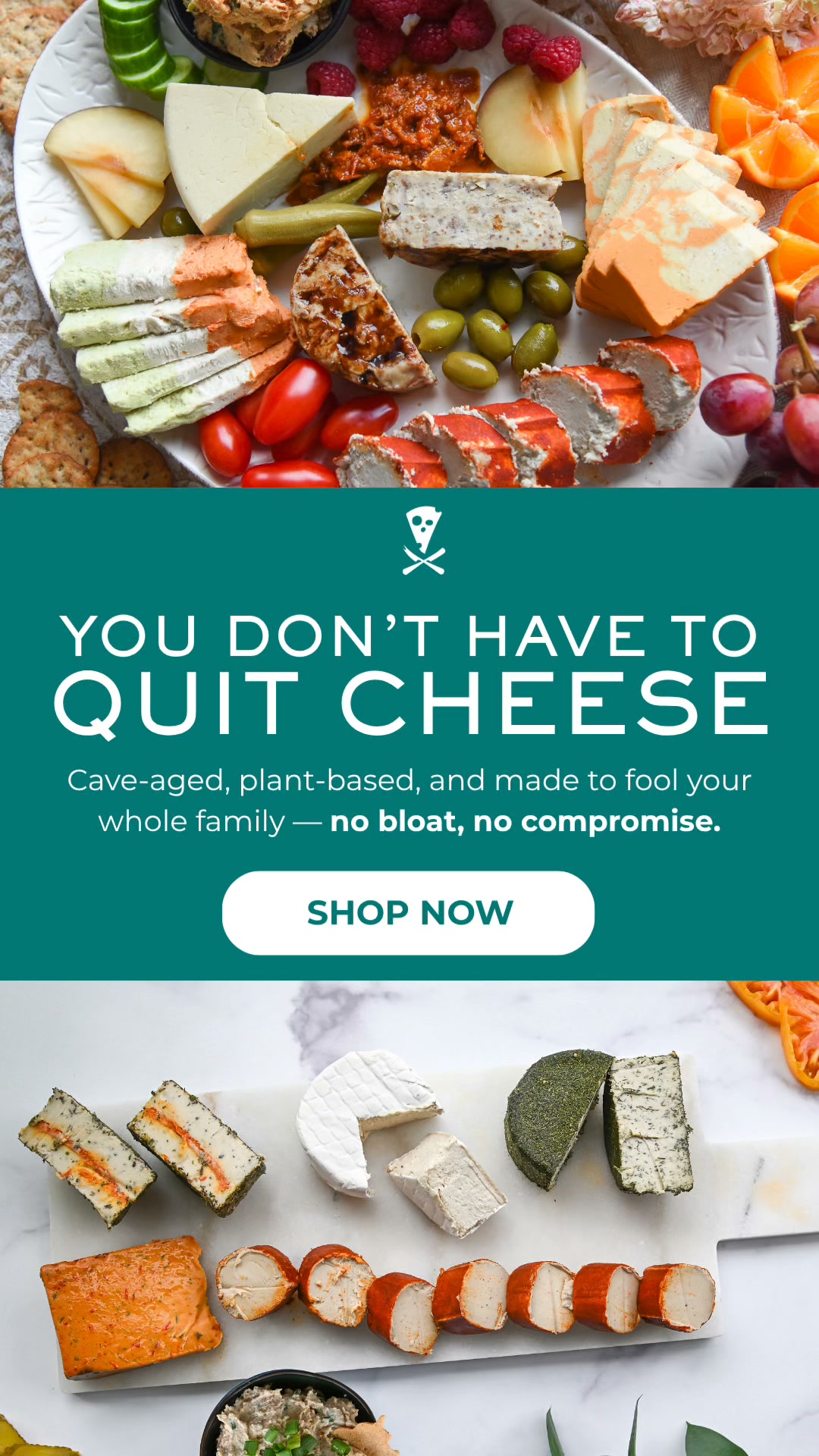 Rebel Cheese Facebook ad from Aug 14, 2026
