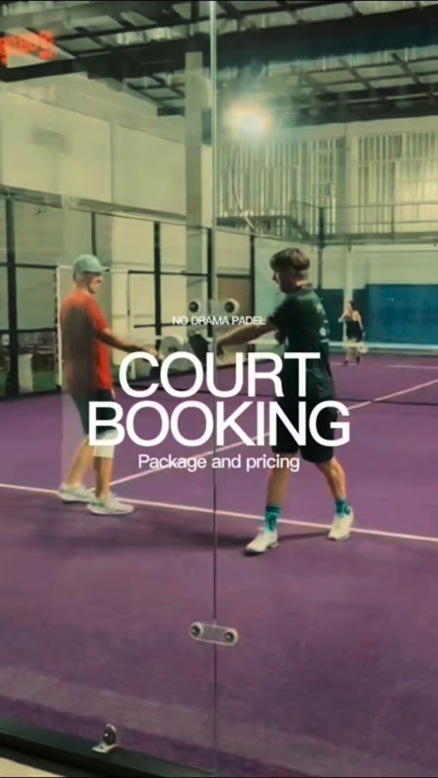 No Drama Padel Bangkok Facebook ad: Ready to hit the court at No Drama…